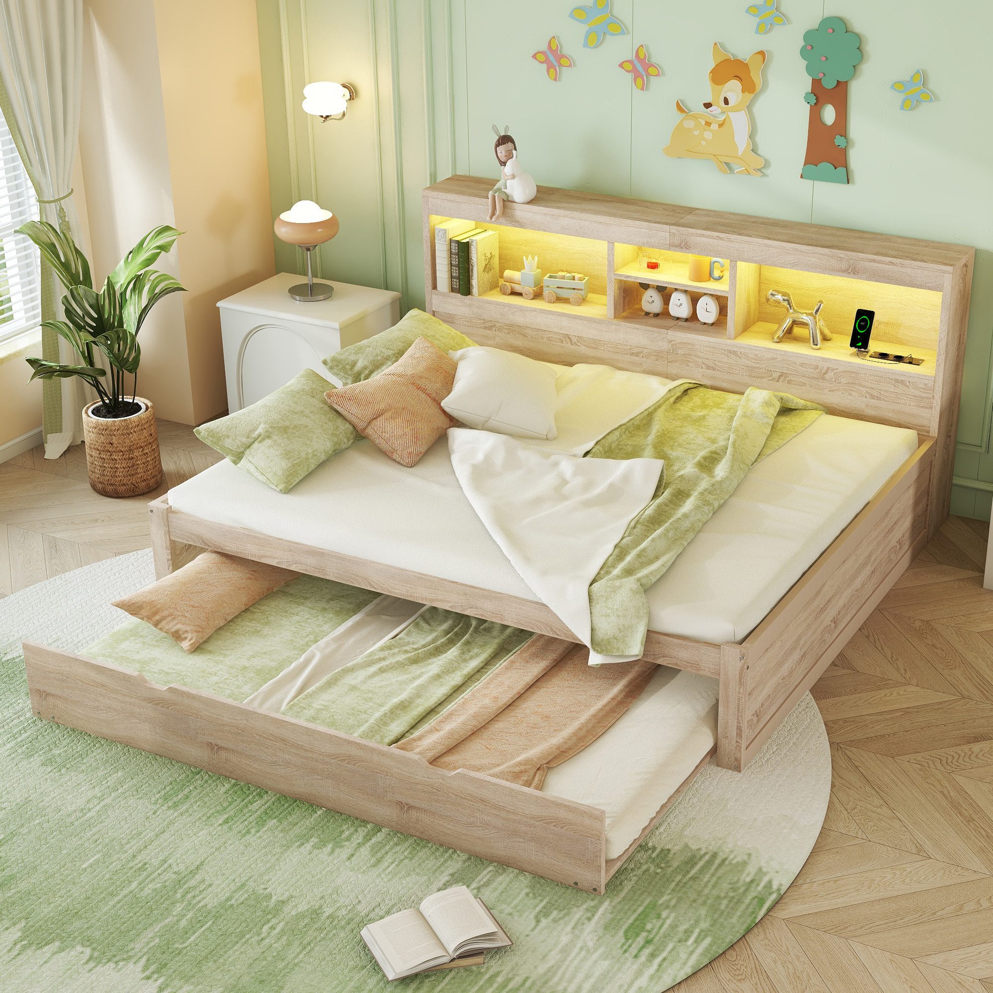 STILVORA Daybett Schlafsofa 140×200 Tagesbett mit günstig online kaufen