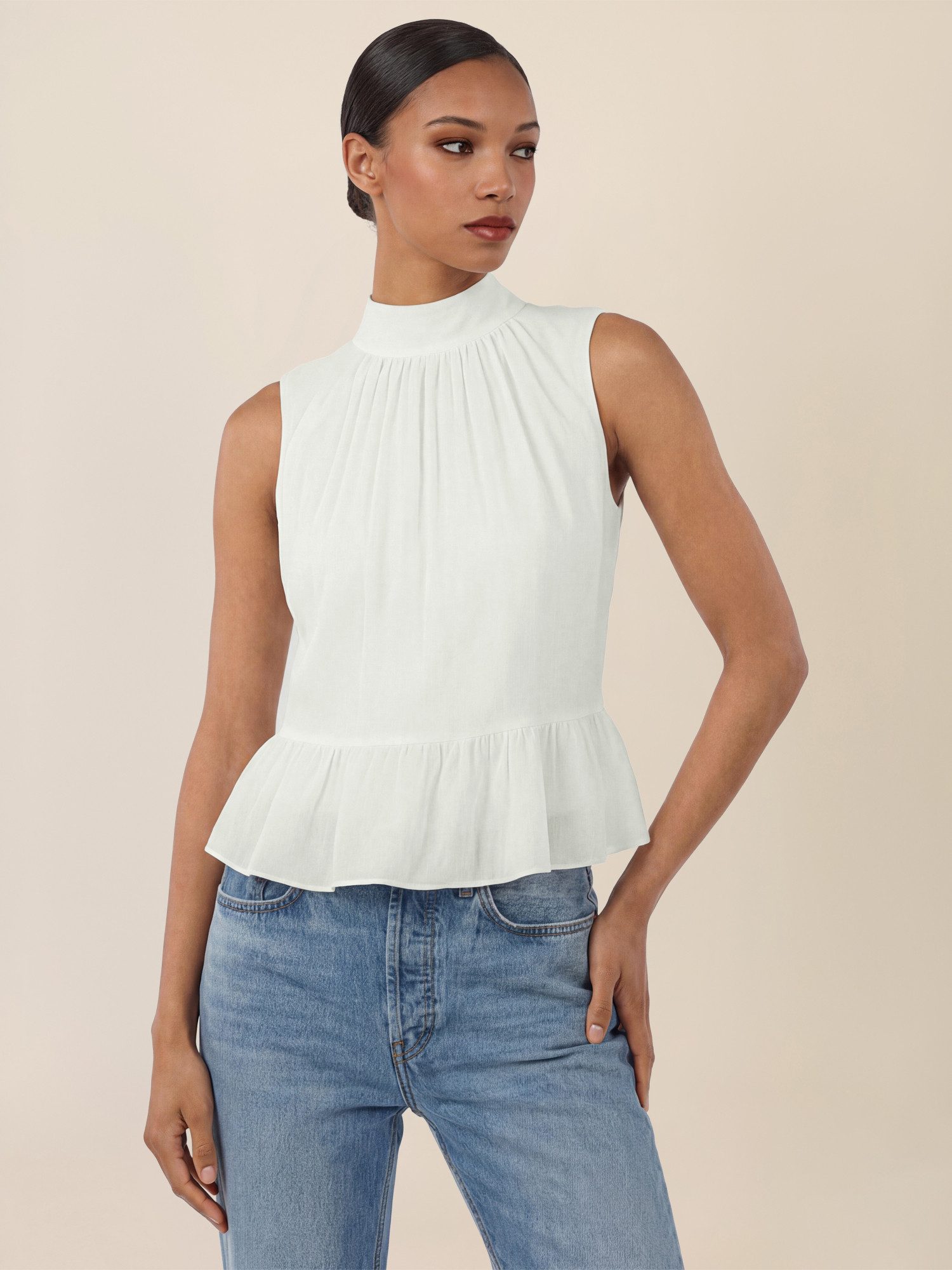 Apart Blusentop mit Volant-Saum günstig online kaufen