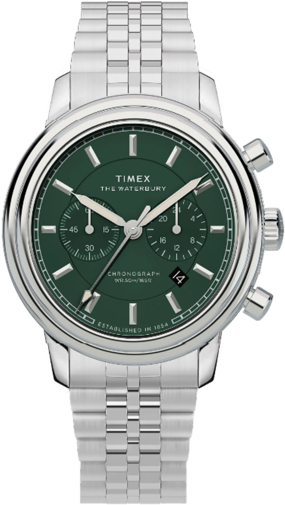 silberfarben-dunkelgrün