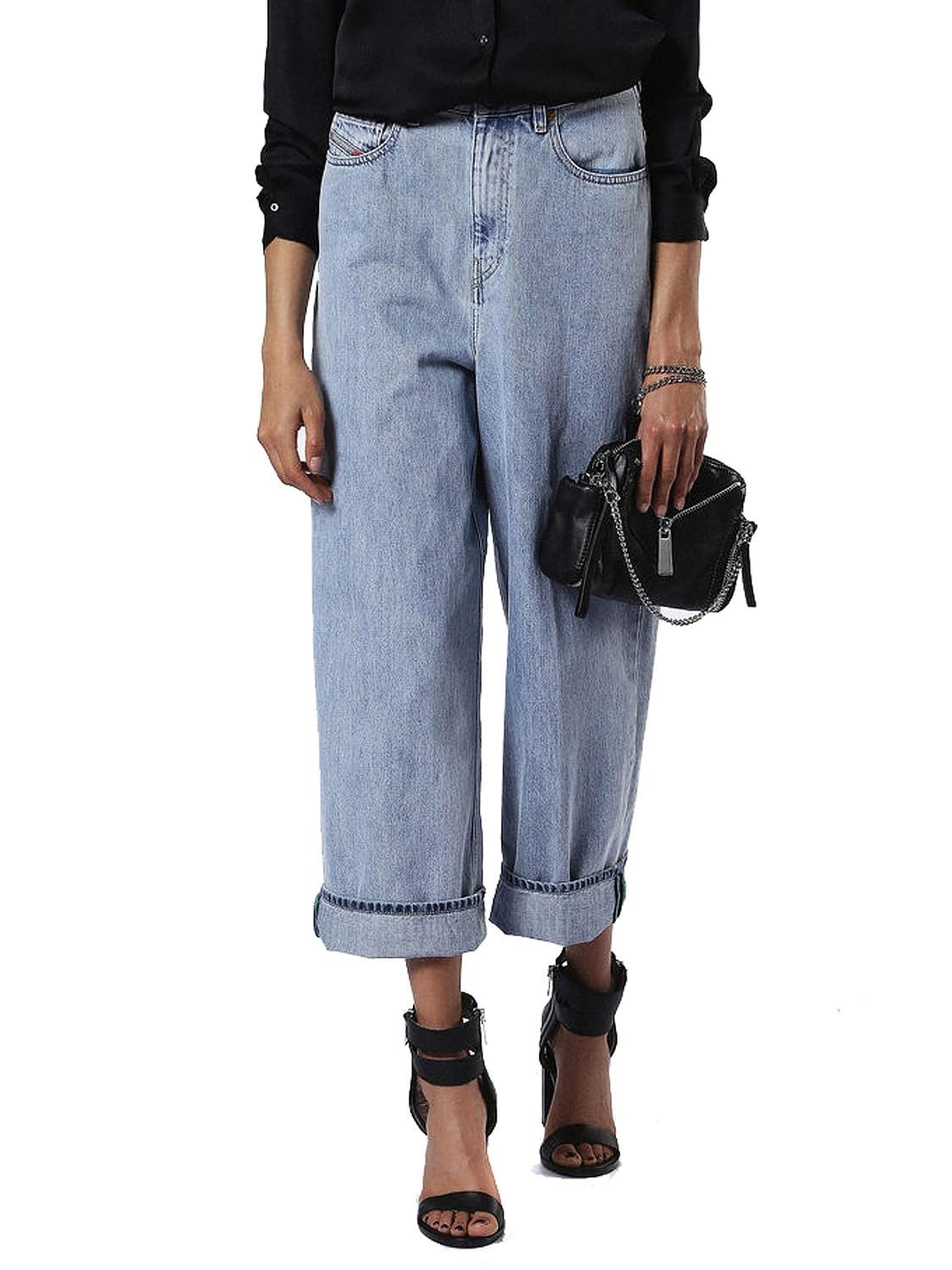Diesel Straight-Jeans Diesel Ary 084FC Damen Jeans Regular Straight