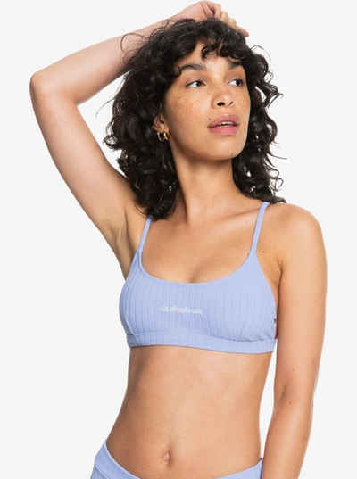 Quiksilver Push-Up-Bikini-Top LOGO SCOOP BRALETTE TOP