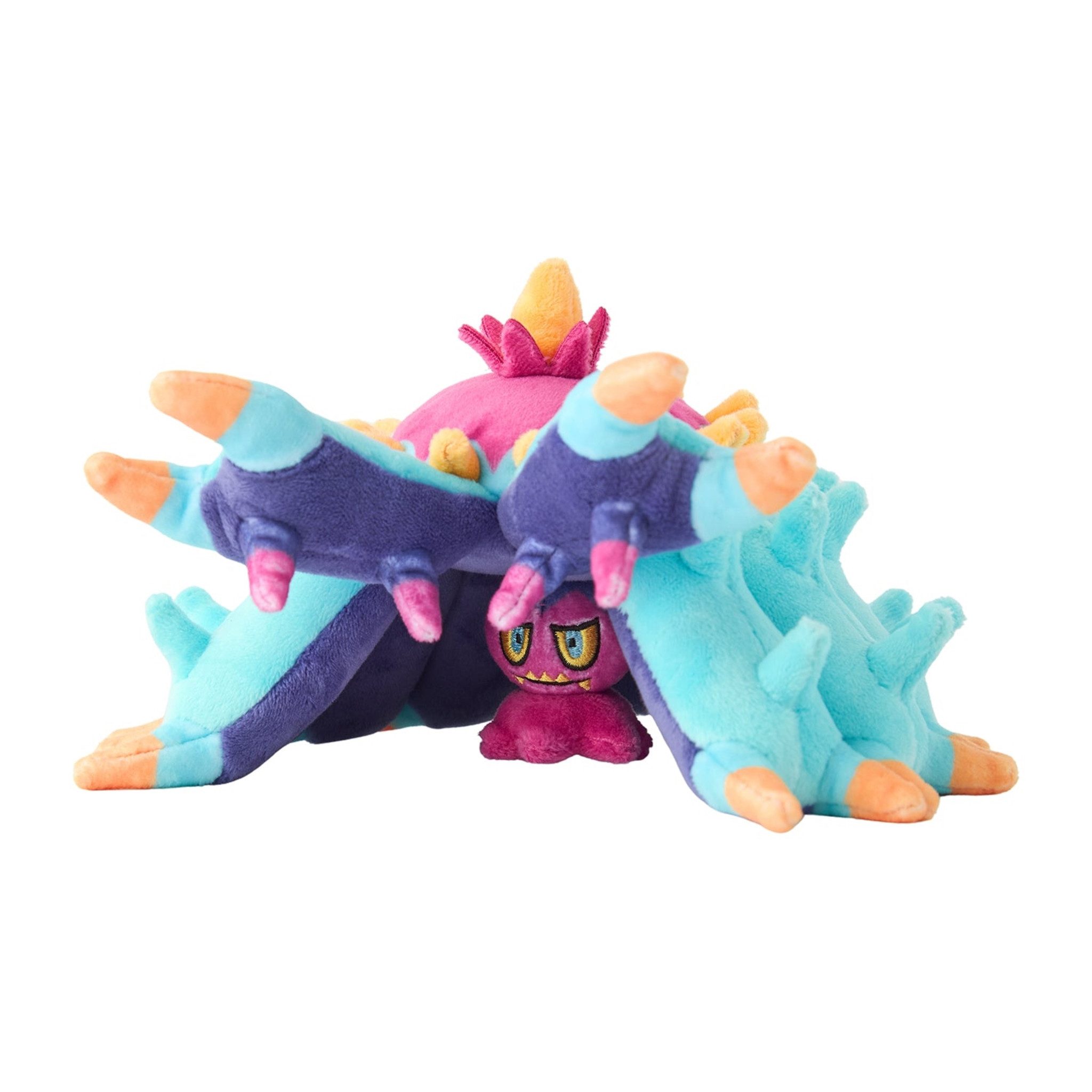 Pokémon Center Plüschfigur Pokemon Aggrostella Kuscheltier - 20 cm Plüschtier Toxapex