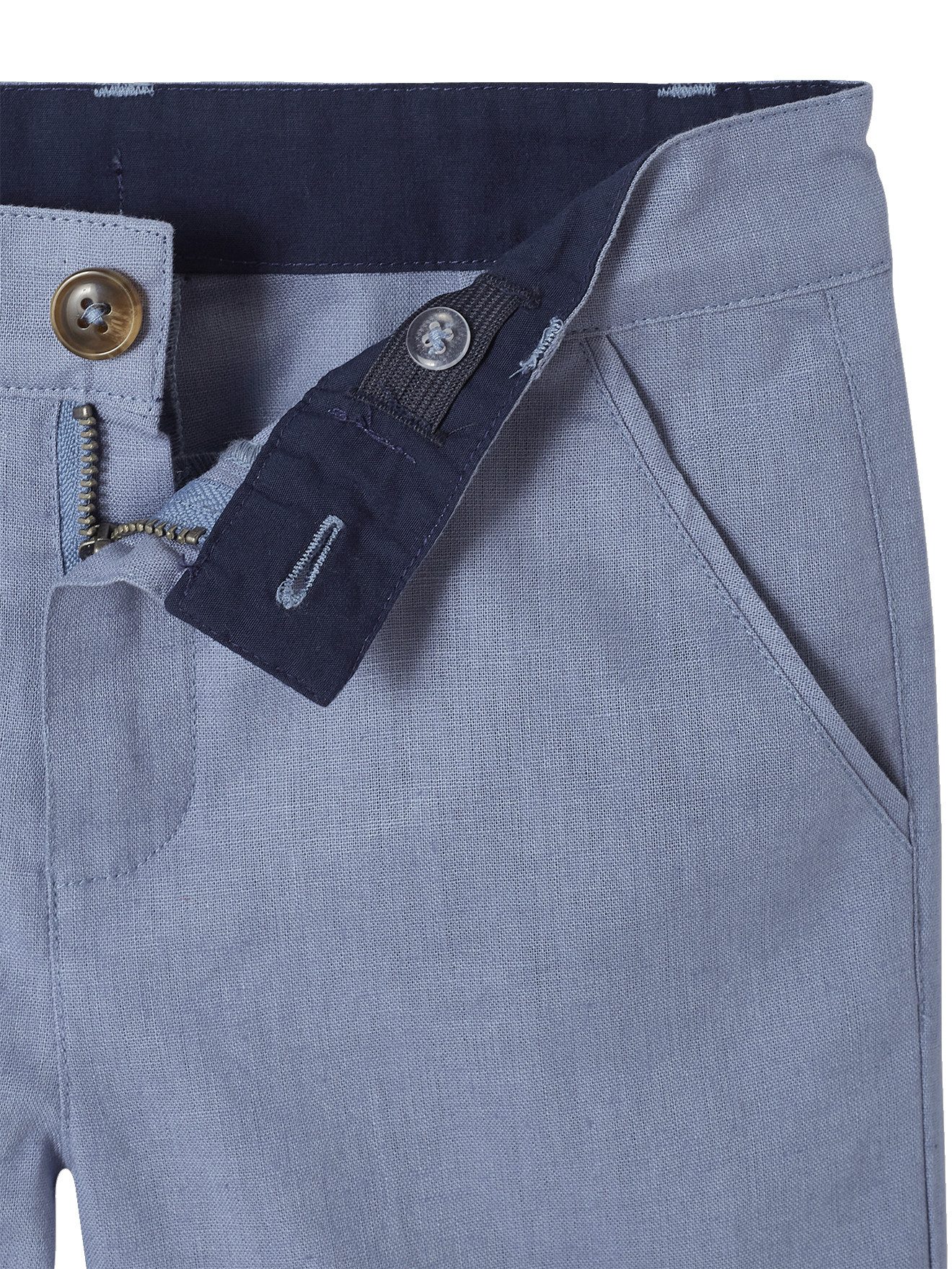 vertbaudet Shorts Festliche Jungen Shorts Bundweite verstellbar