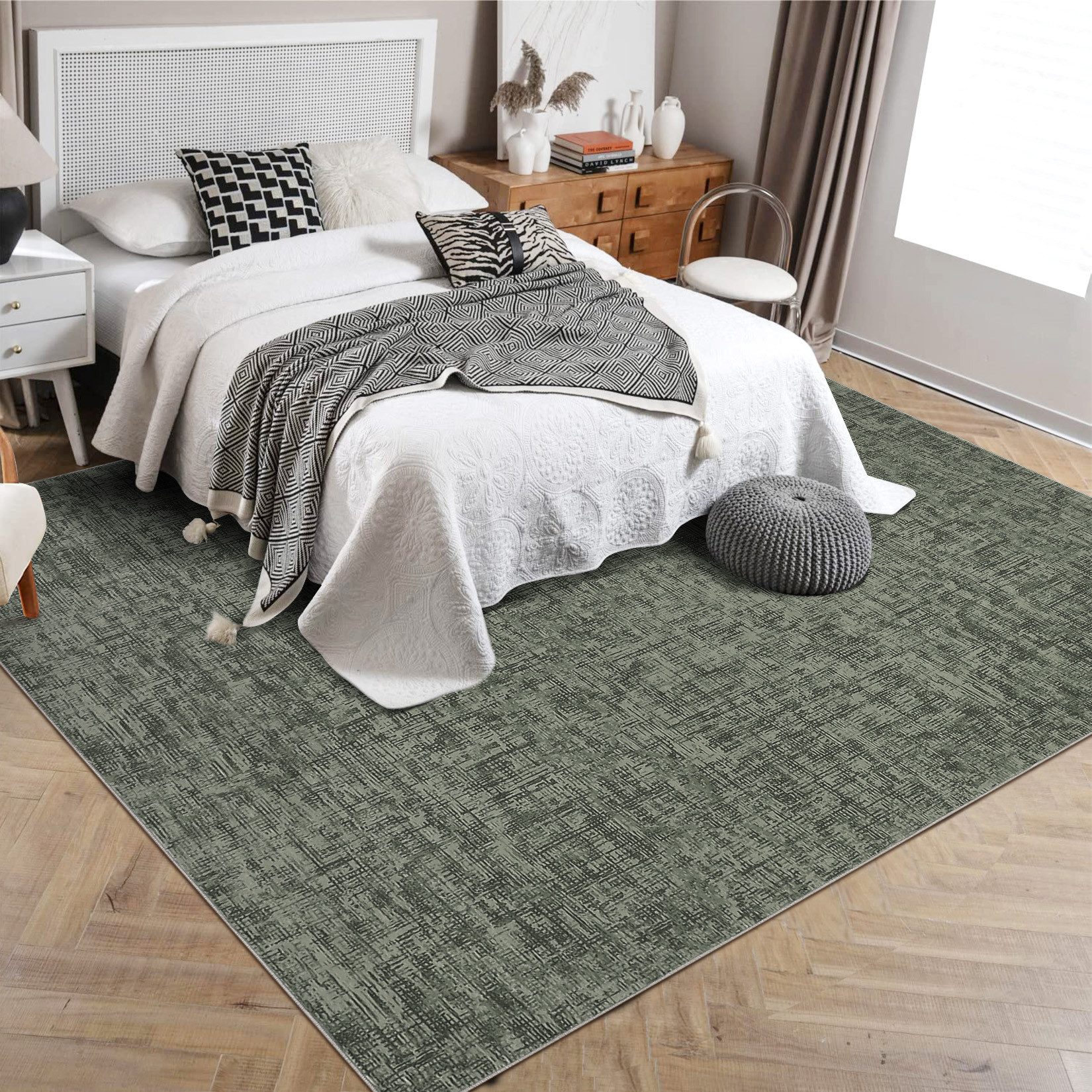 GarveeMore Teppich, rechteckig, Höhe: 7 mm, Teppich Wohnzimmer Moderner Ein günstig online kaufen