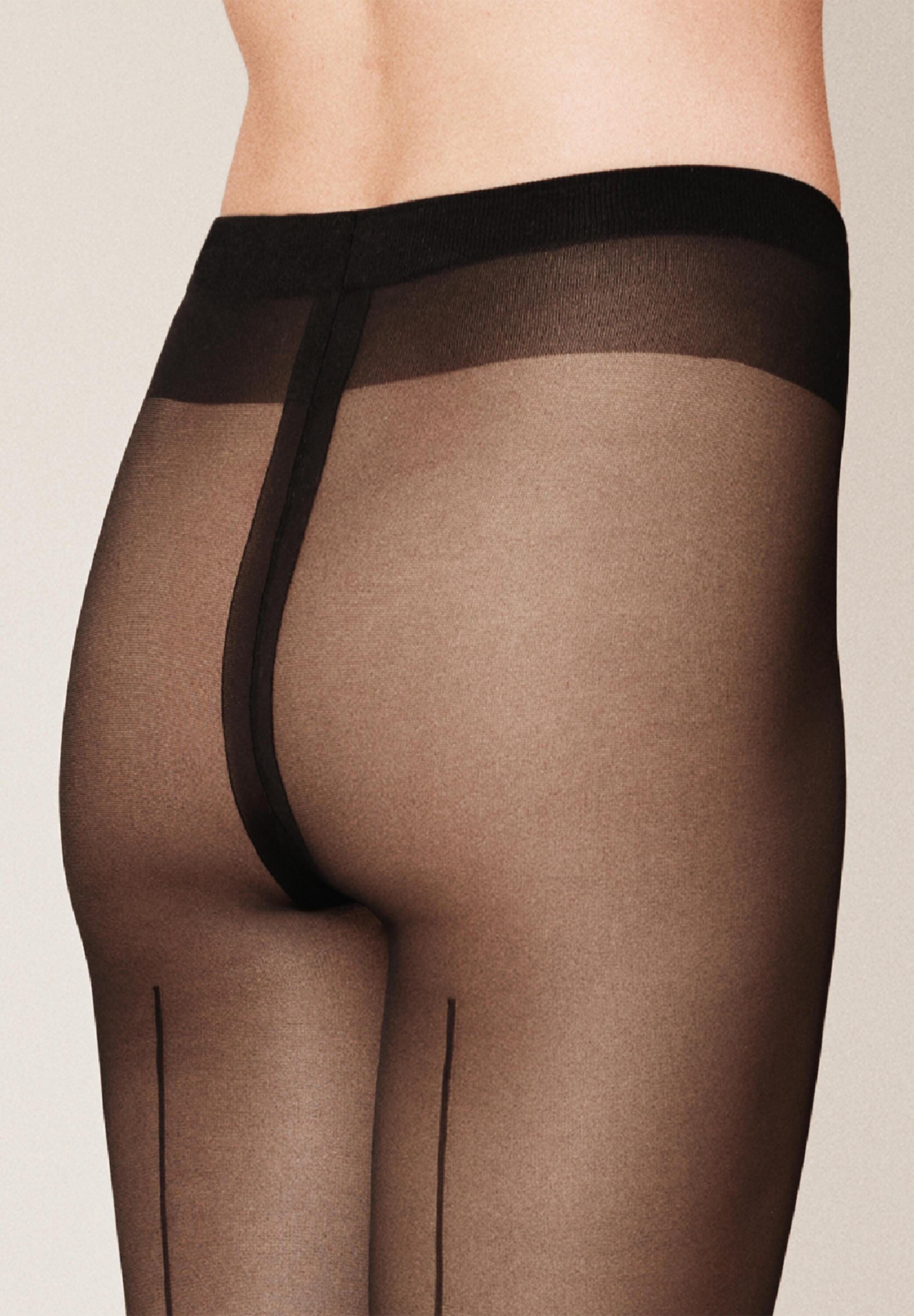KUNERT Strumpfhose Raffinesse Backseam 20 DEN (1 St) Transparente Strumpfhose mit raffinierter Rückwärtiger Naht – Bild 4 von 4