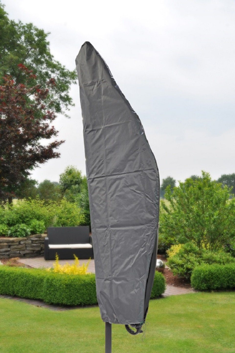 Haushalt International Sonnenschirm-Schutzhülle Schutzhülle für  Ampelschirm, mit Aufbewahrungstasche, aus robusten 420 Polyester