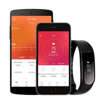 Acme Europe ACT202 Activity Tracker Fitnessuhr, Fitness-Tracker, Pulsmesser, Touchdisplay, Schrittzähler