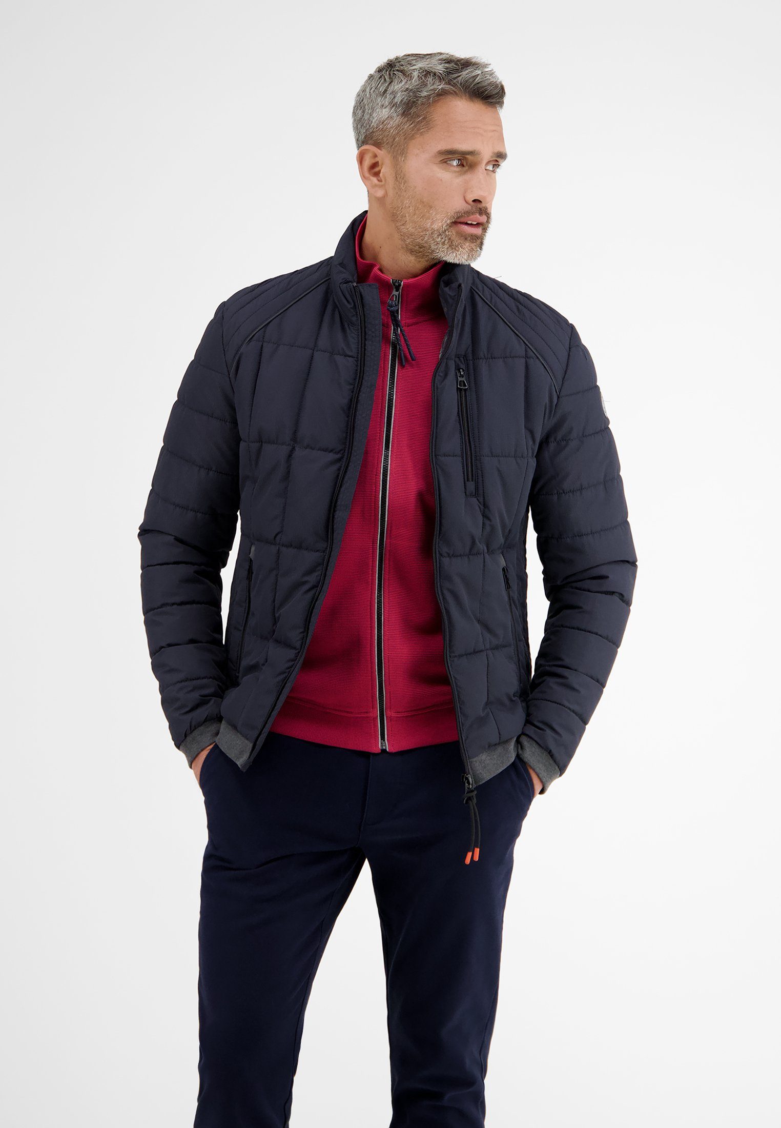 LERROS Steppjacke LERROS Sportive Steppjacke mit Funktion NAVY