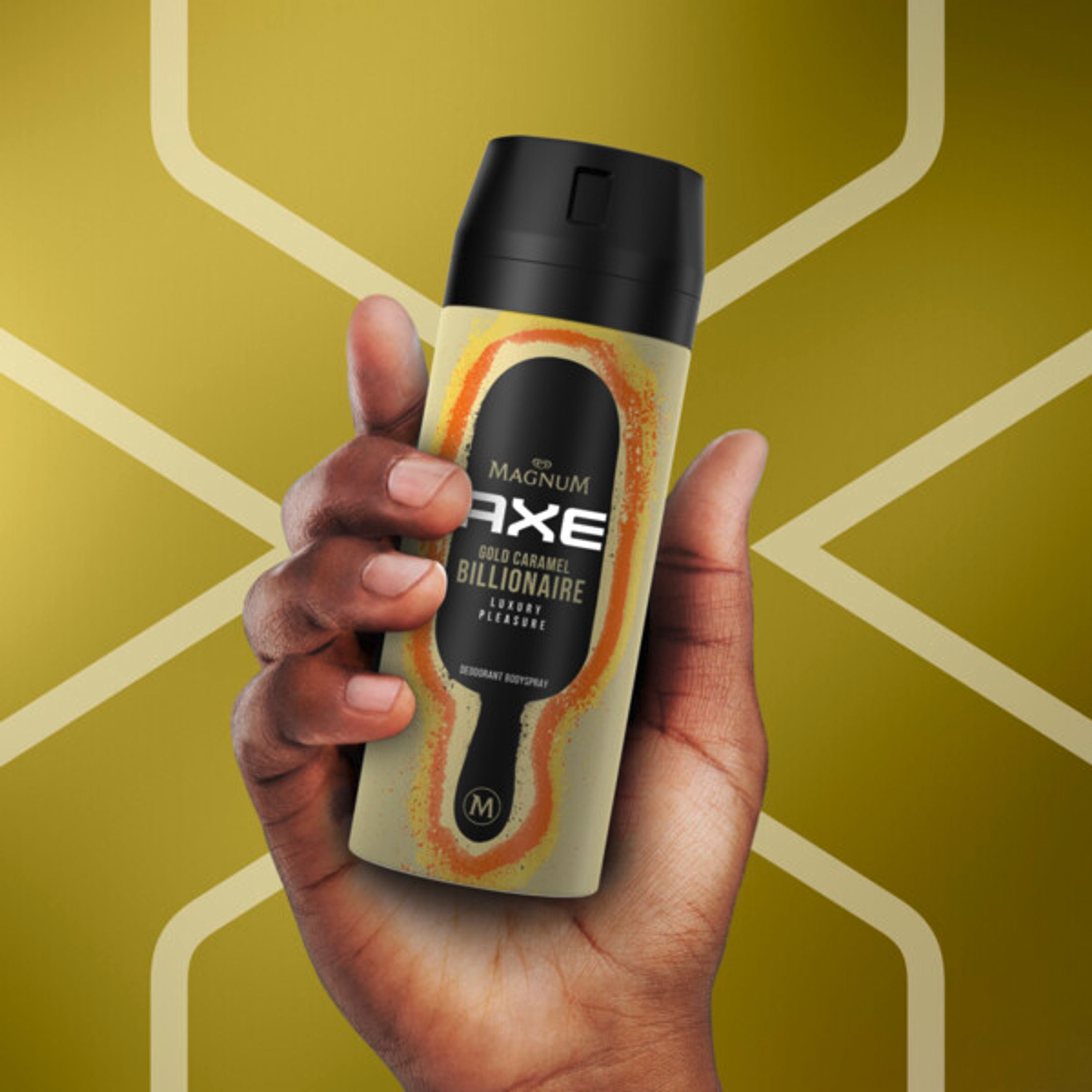 axe Deo-Set AXE Bodyspray Gold Billionaire 6x150ml Caramel Deo Edition Limited
