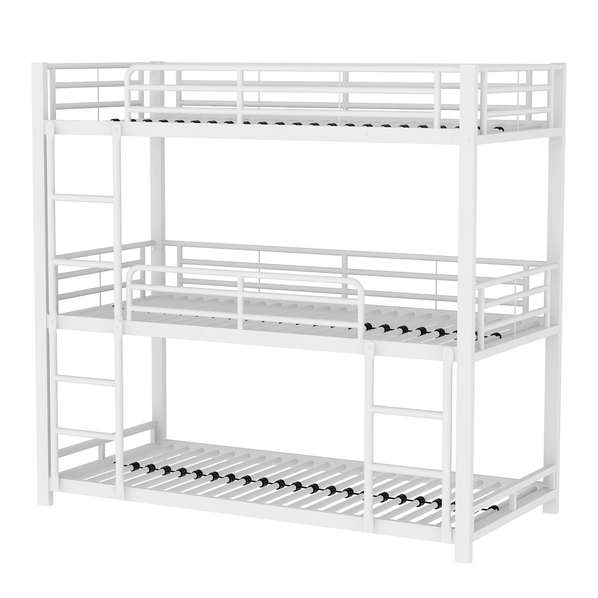 Yemaster Metallbett Dreifach-Etagenbett 90x200 cm aus günstig online kaufen