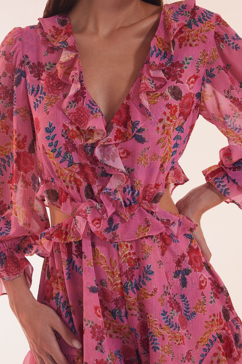 ADLYSH Jumpsuit Jumpsuit Dahlia Flowers