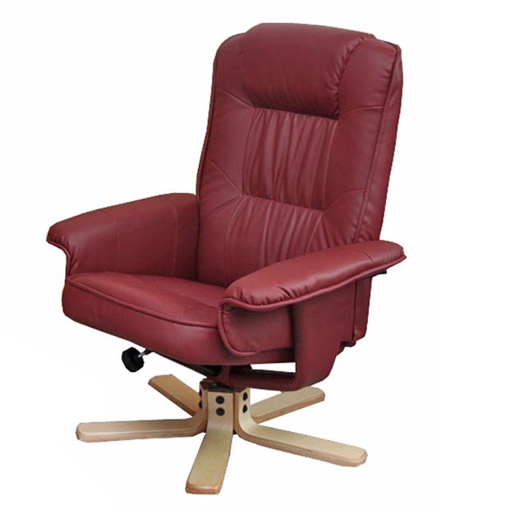 MCW Relaxsessel H56-O, Um 360° drehbar, Verschiedene Relax-Positionen, Extradicke Polsterung