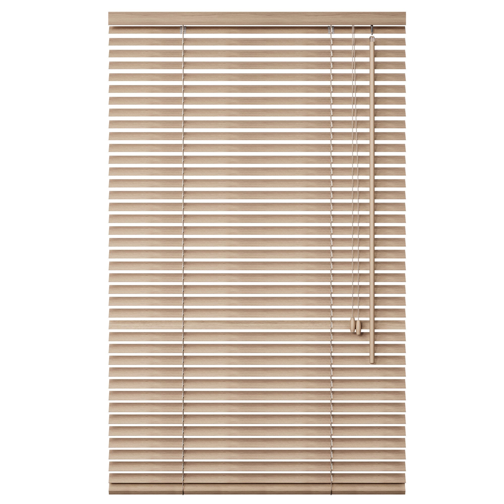 Sekey Jalousie Jalousie Klemmfix ohne Bohren Holzjalousie Holz Rollo Plissee Echtholz, Lamelle 35mm Montage mit Bohren oder ohne Bohren möglich für Fenster