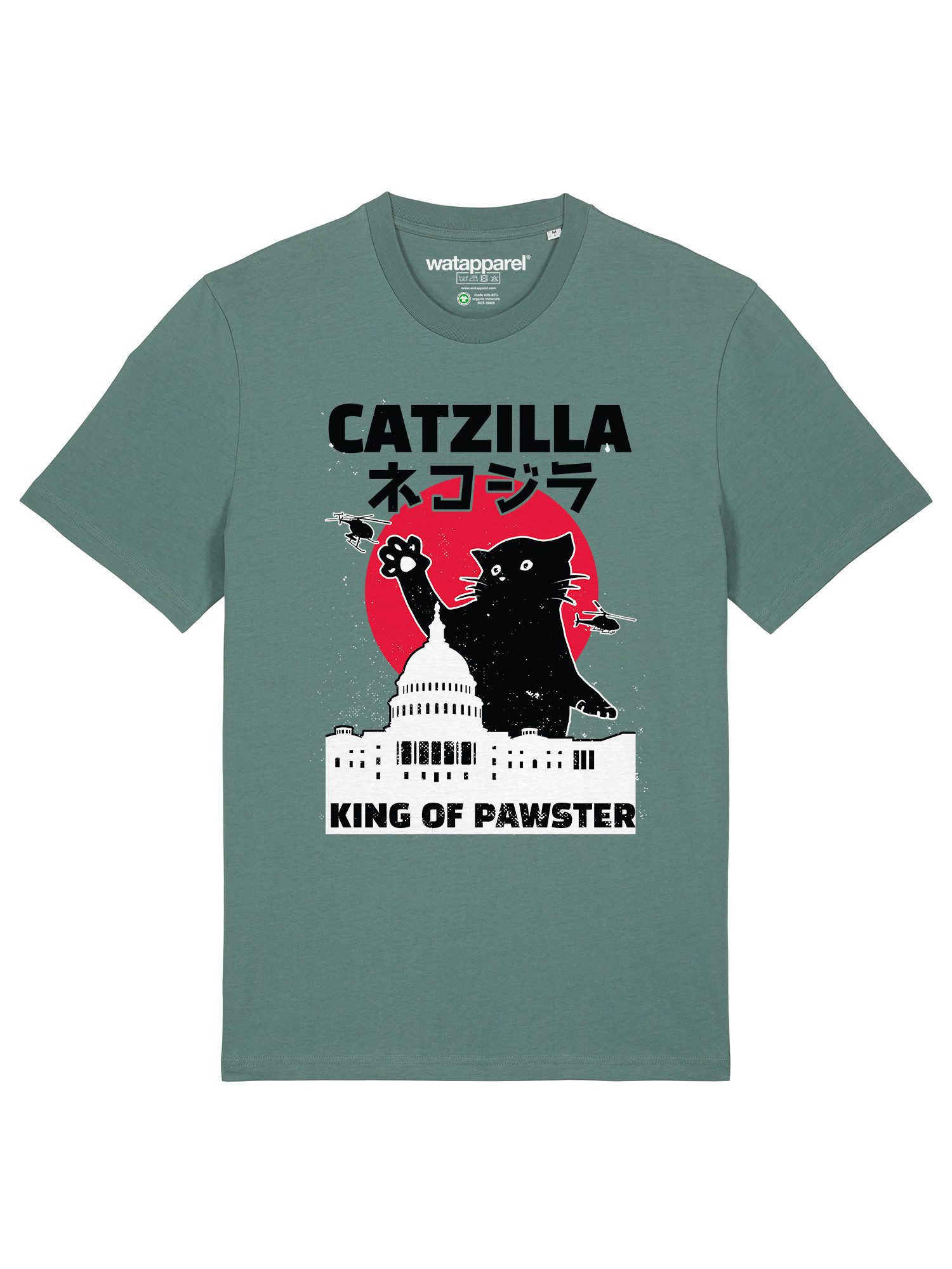 wat? Apparel T-Shirt Catzilla günstig online kaufen