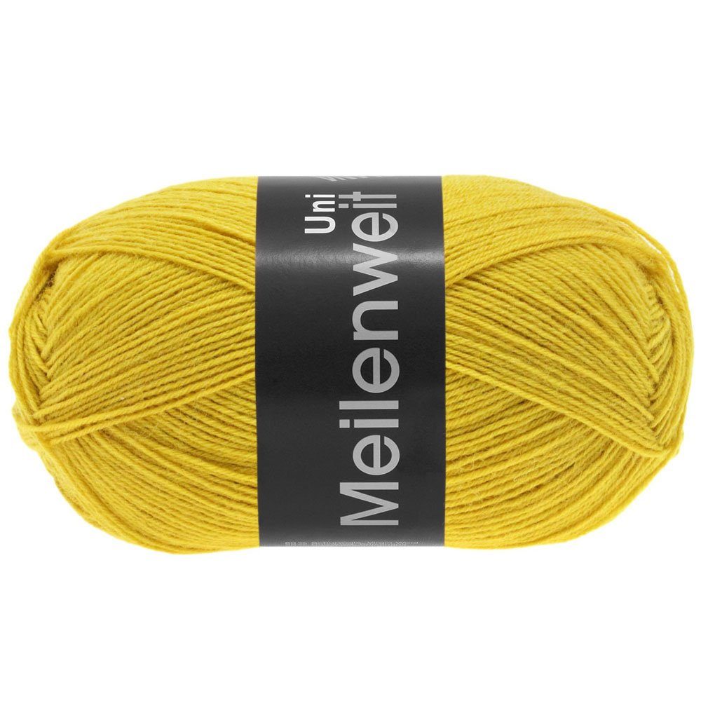 LANA GROSSA MEILENWEIT 100 g UNI Häkelwolle, 420 m (4-fach Sockenwolle in 25 Uni-Farben), 100 g
