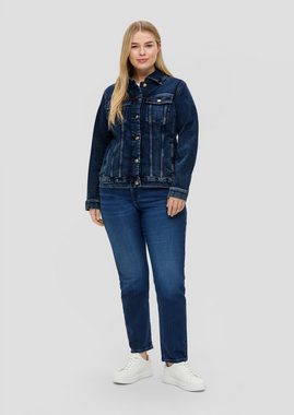 s.Oliver Funktionsjacke Klassische Jeansjacke Ziernaht