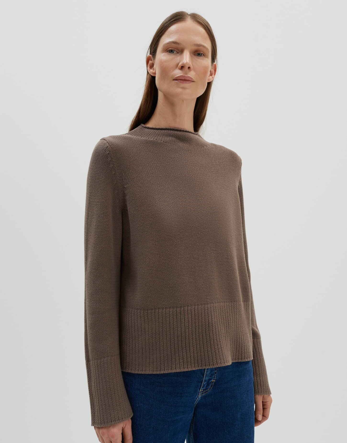 Strickpullover Strickpullover TARIKA Loose aus 100% Baumwolle
