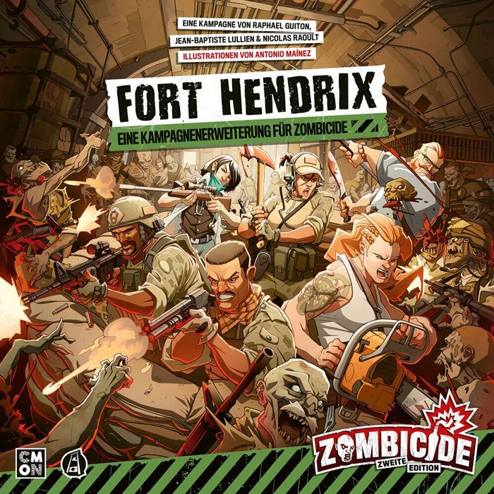 Asmodee Spiel Zombicide 2nd Edition: Fort Hendrix