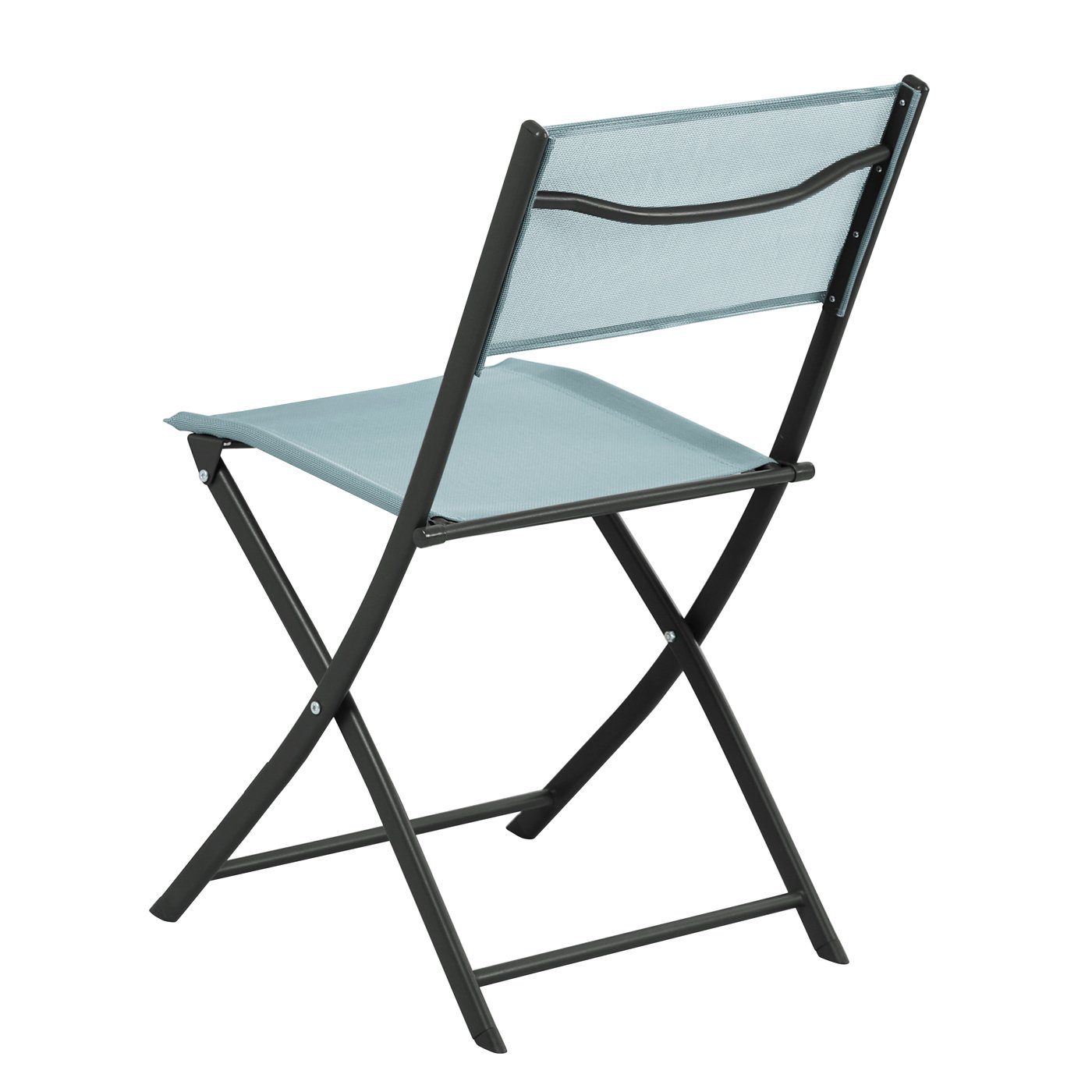 SVITA Balkonset BalkonSet, (Platzsparendes Set, Ausklappbarer Tisch