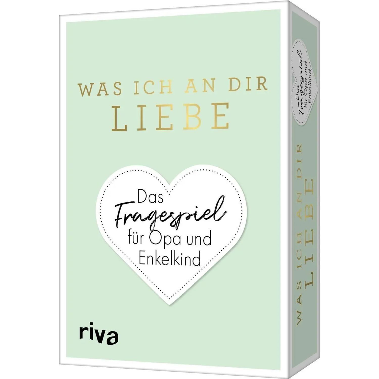Riva Spiel Was ich an dir liebe - Das Fragespiel für Opa und Enkelkind