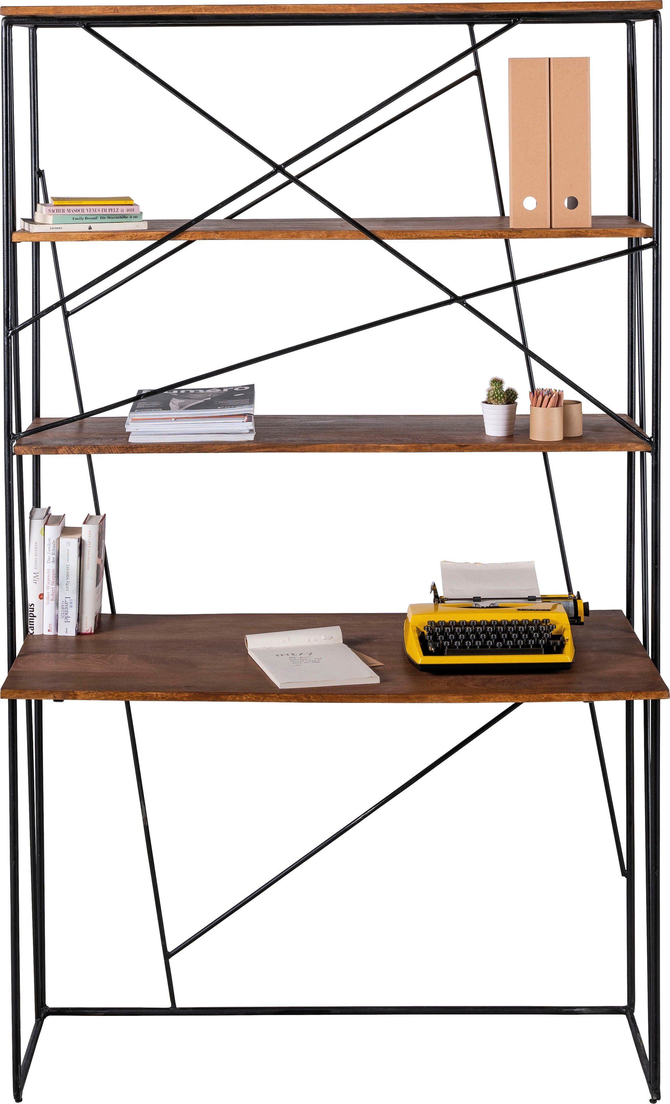 TOM TAILOR HOME Sekretär T-NEST SHELF OFFICE, großes, offenes Sekretärregal, aus Mangoholz und Metall. € 755,29