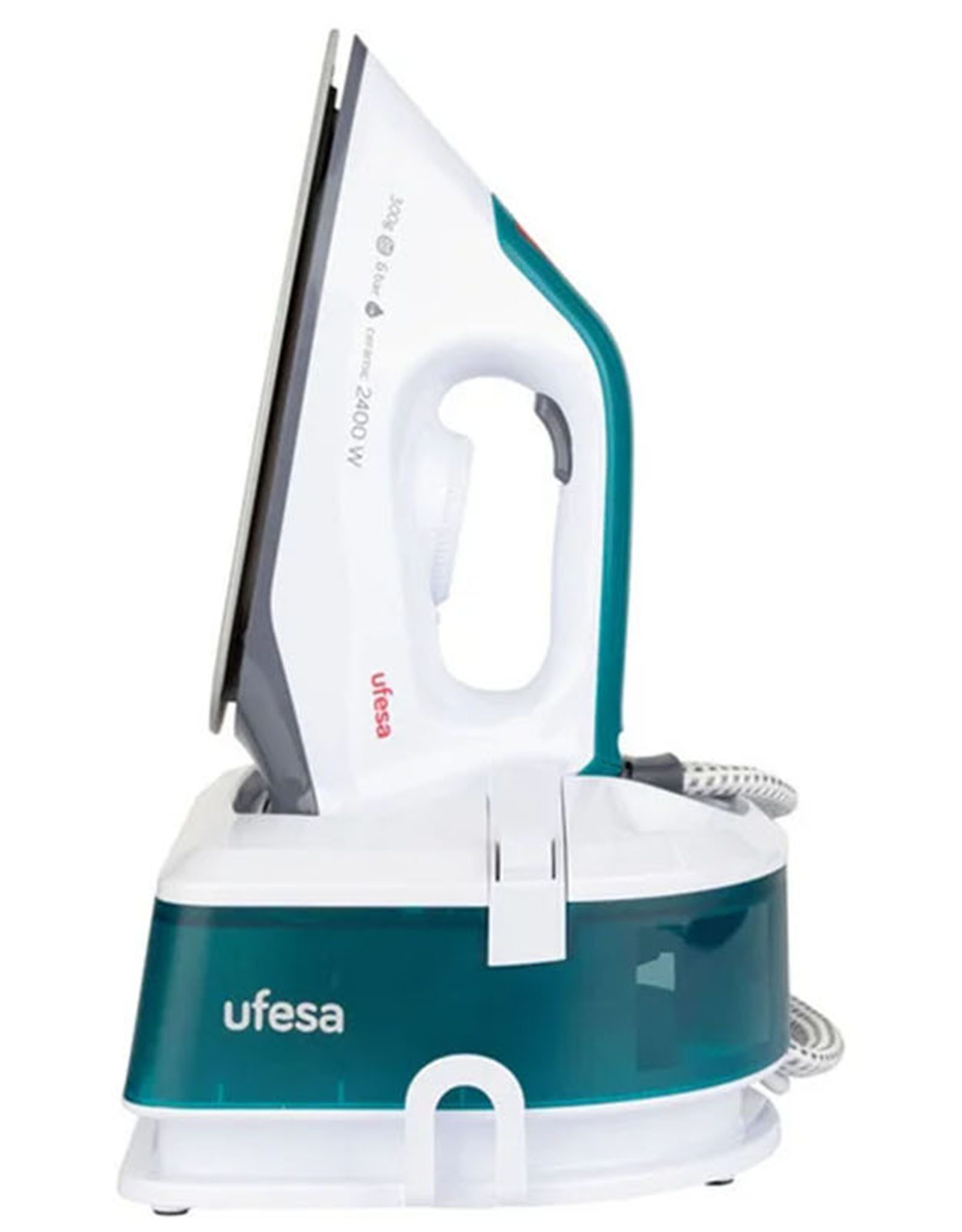 Ufesa Dampfbügelstation Ufesa Compact Care PL2500 Bügeleisen mit Dampfbügelstation 2400W – Bild 3 von 4