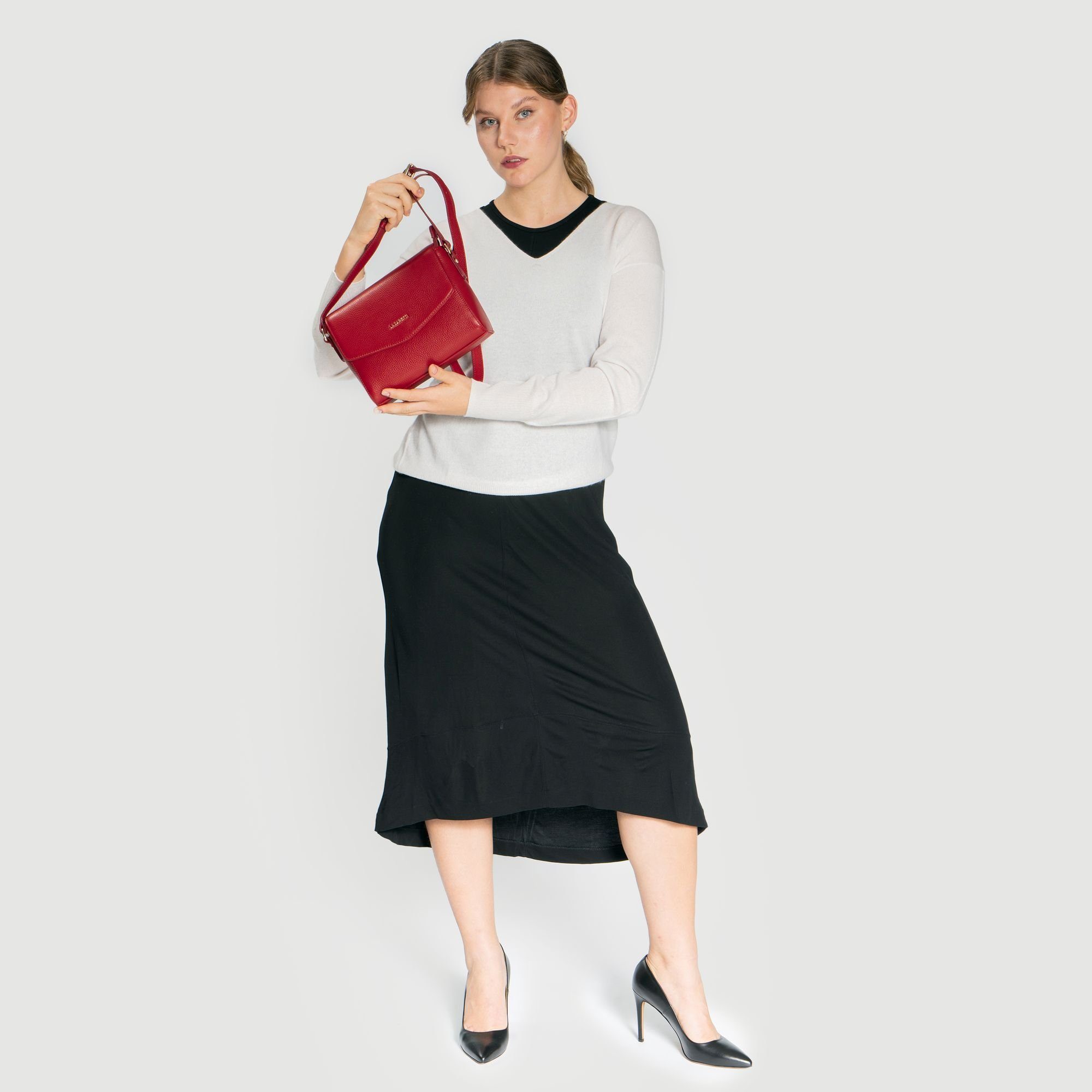 Lazarotti Umhängetasche Bologna Leather, Leder günstig online kaufen