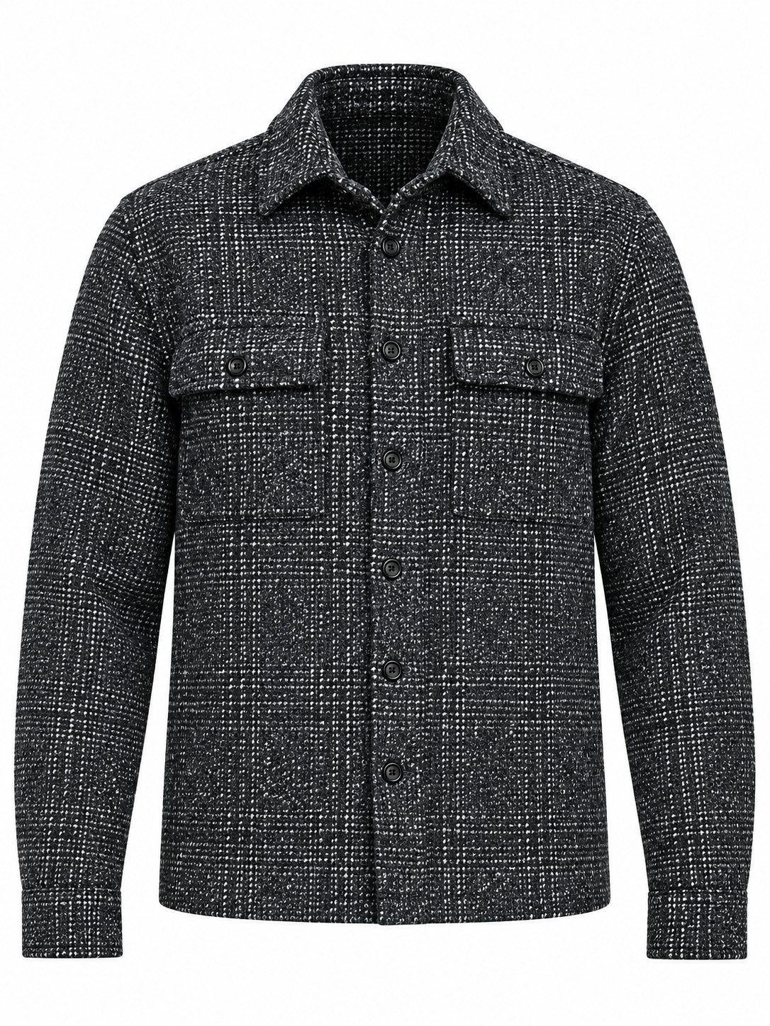 ZUITABLE Outdoorhemd - Modisches Overshirt aus Jersey im Regular Fit für Herren