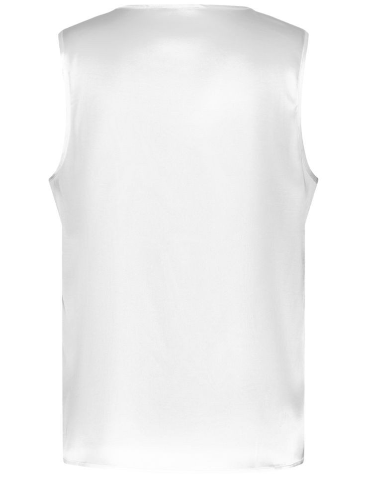 Taifun Spitzentop – Ärmelloses Satintop mit günstig online kaufen