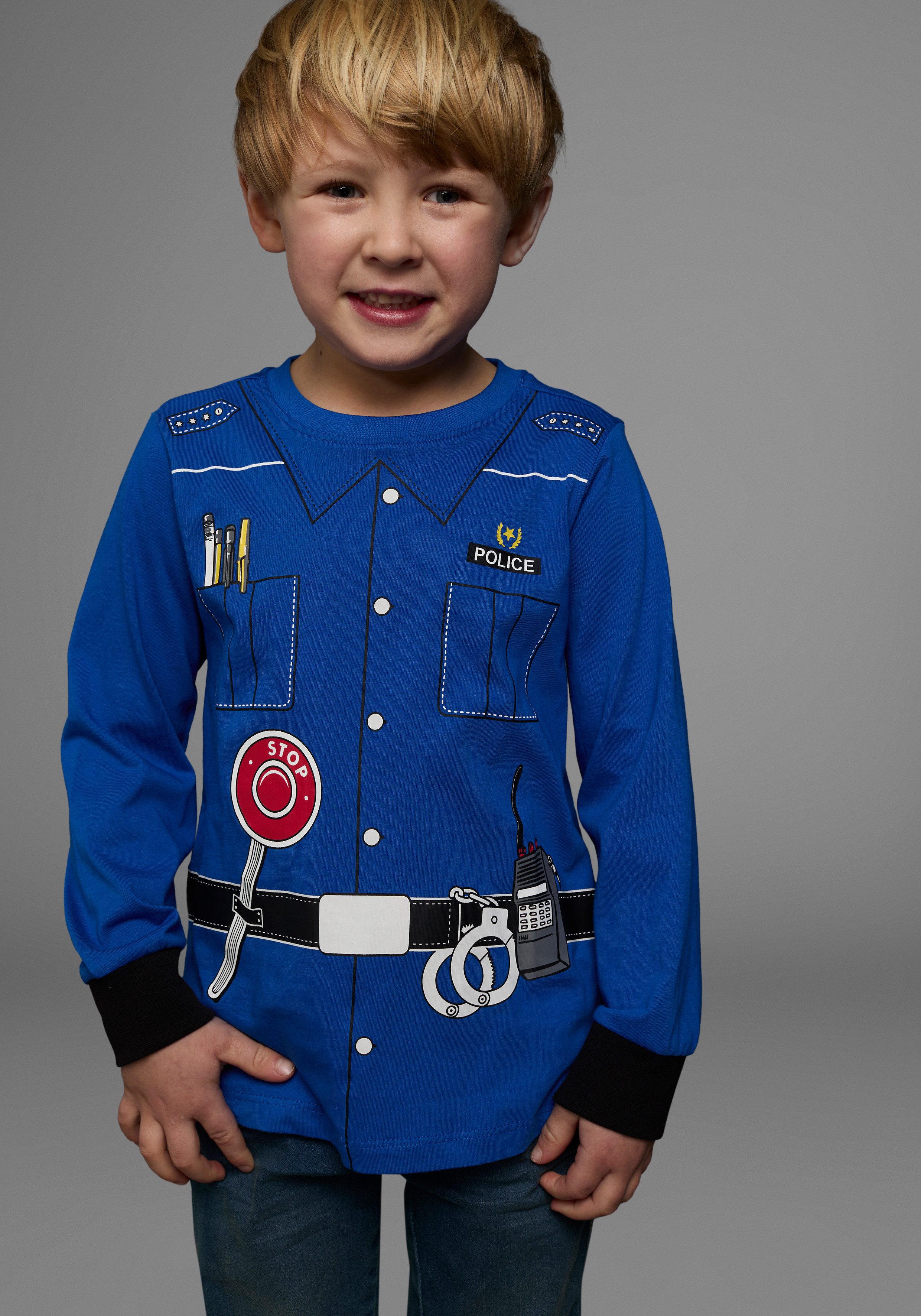 Langarmshirt POLIZEI