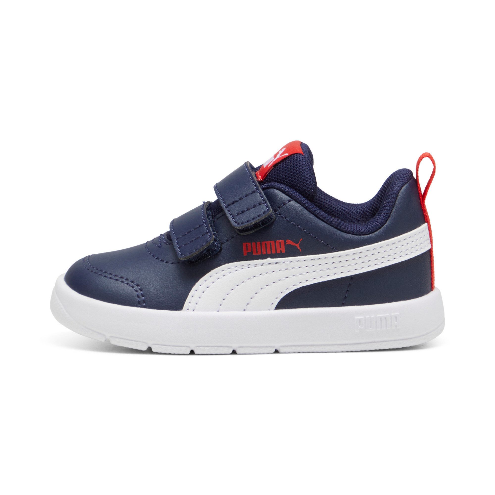 PUMA COURTFLEX V3 V INF Sneaker mit sportlichem Design, mit Klettverschluss, mit Synthetik-Laufsohle