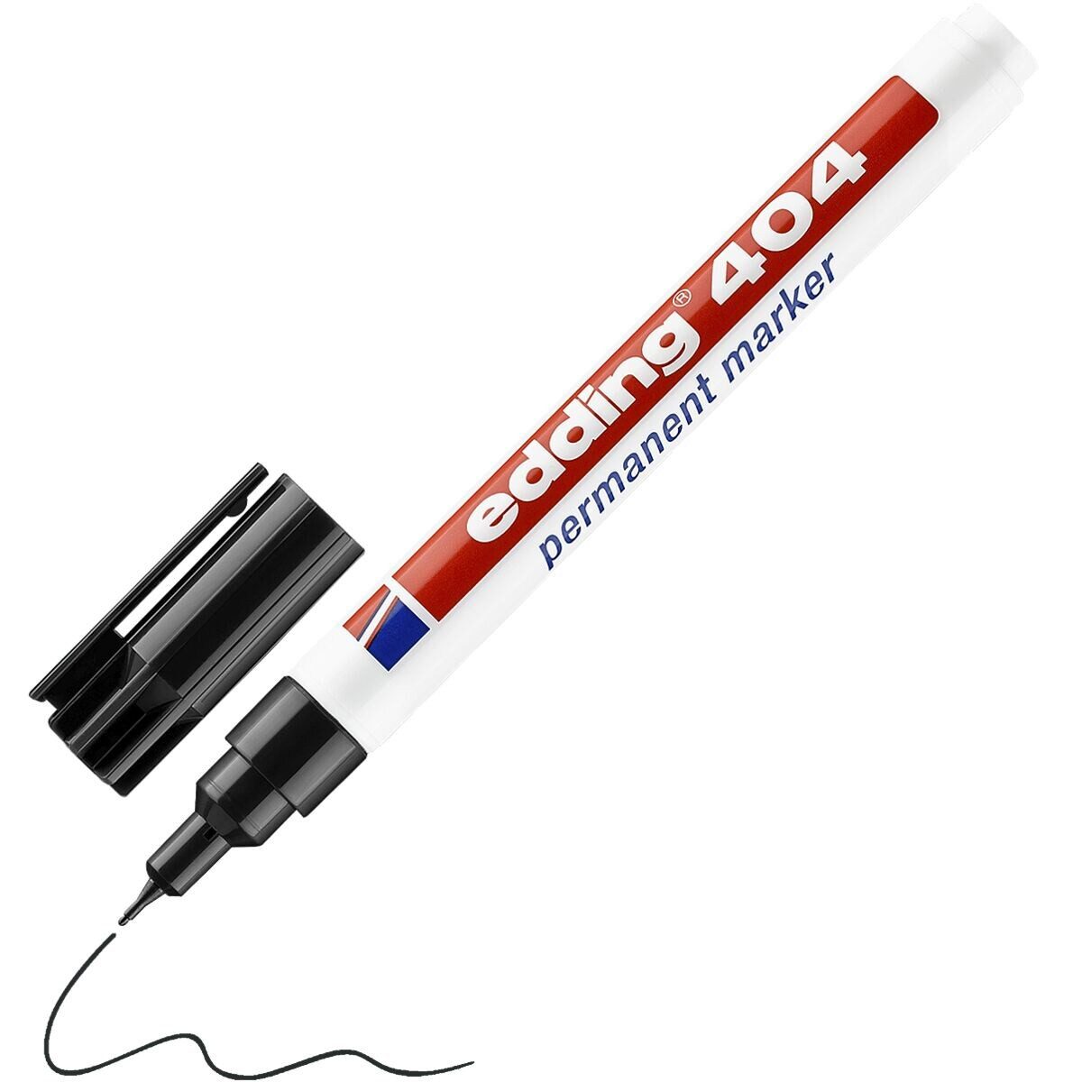 edding Permanentmarker 404, (1-tlg), extrafein