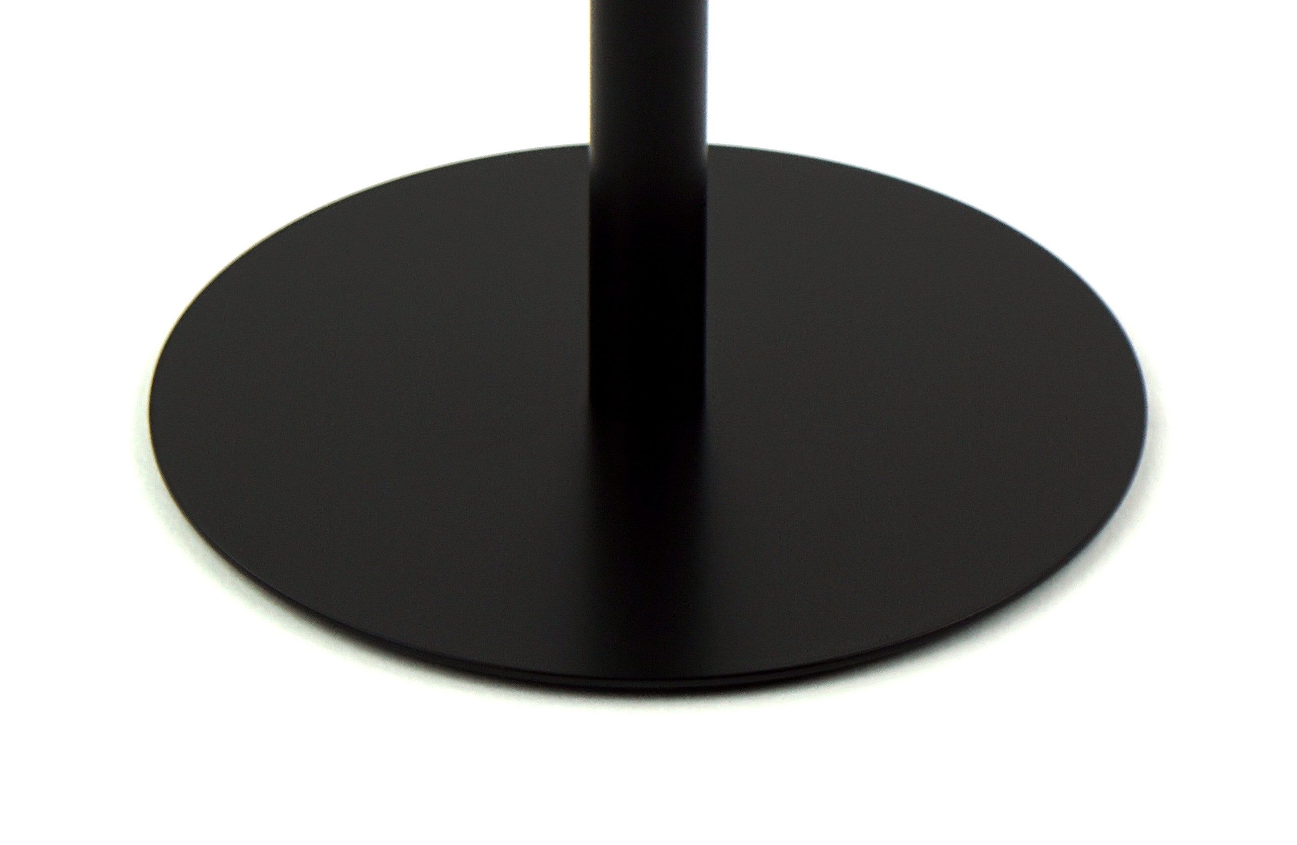 freeroom24 Beistelltisch Johanna Ø30cm in Schwarz matt, verschiedene Höhen Lieferbar, Made in Germany