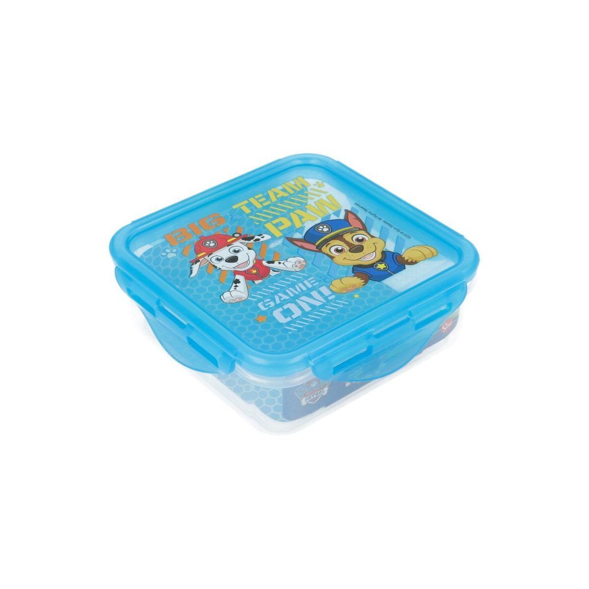 PAW PATROL Lunchbox Paw Patrol Kinder Lunchbox 500ml Quadratischer Behälter, (1-tlg)