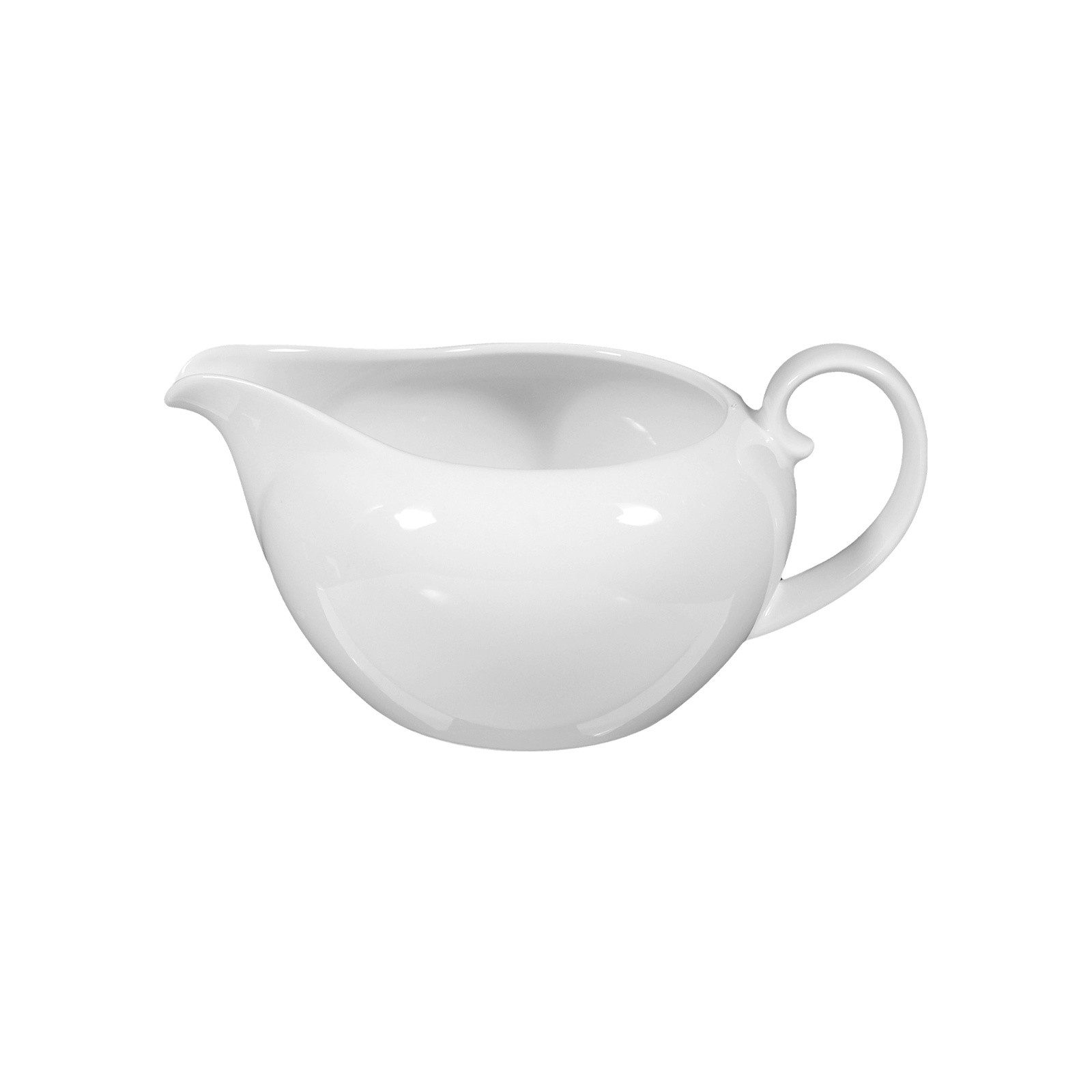 Seltmann Weiden Sauciere Rondo/Liane Sauciere 0,55 l, Porzellan, (1x Sauciere, 1-tlg)