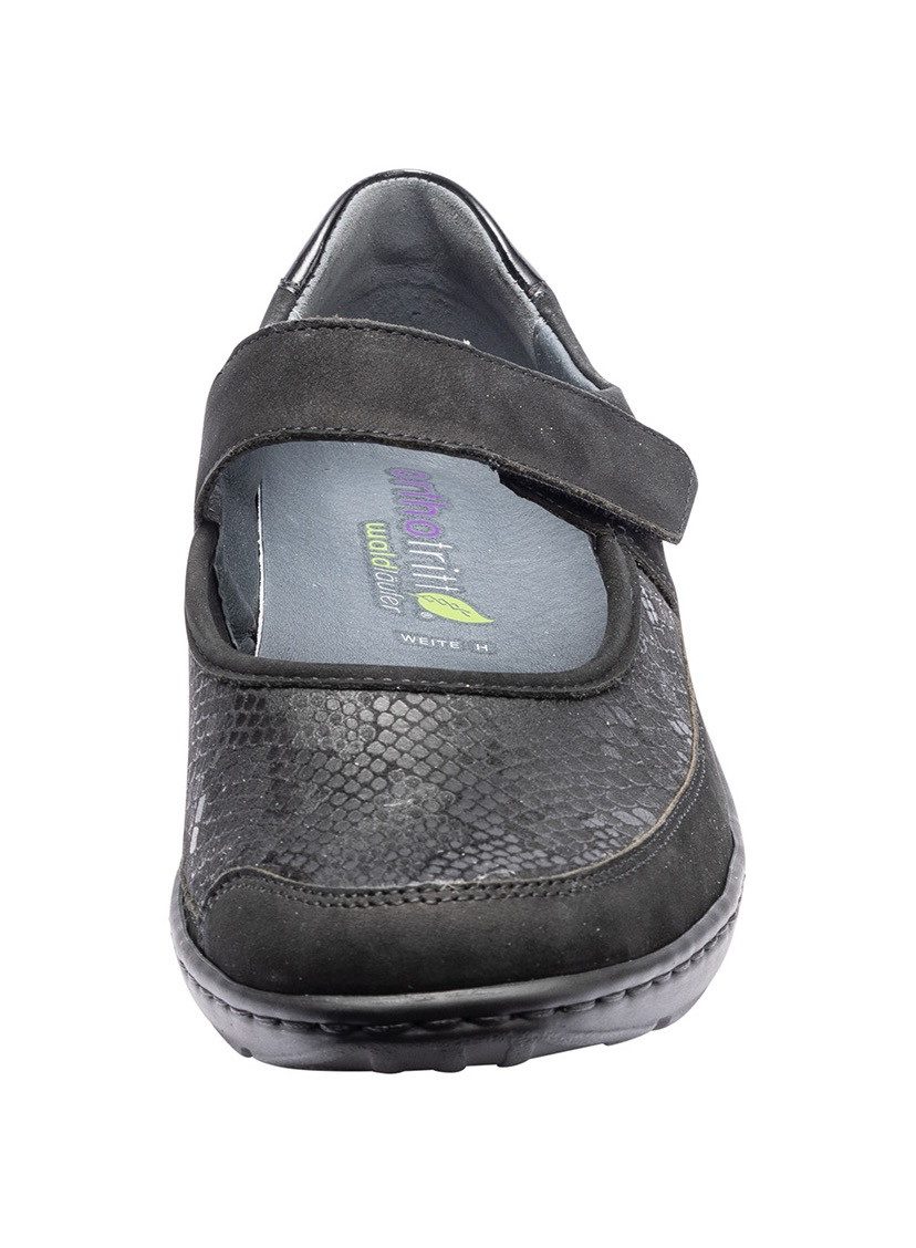 Waldläufer HENNI Riemchenballerina, Halbschuh, Komfortschuh, Klettschuh in Weite H (sehr weit)