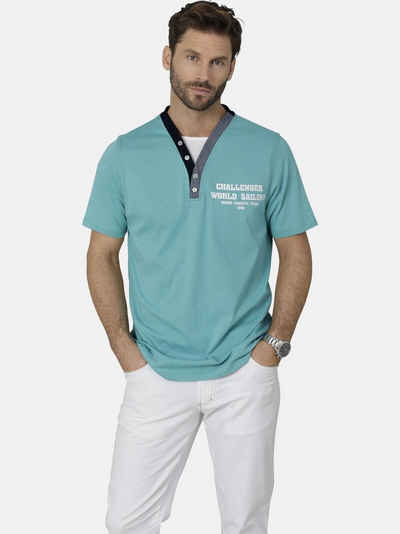 Babista T-Shirt ROMOLINO mit eleganten Zierknöpfen