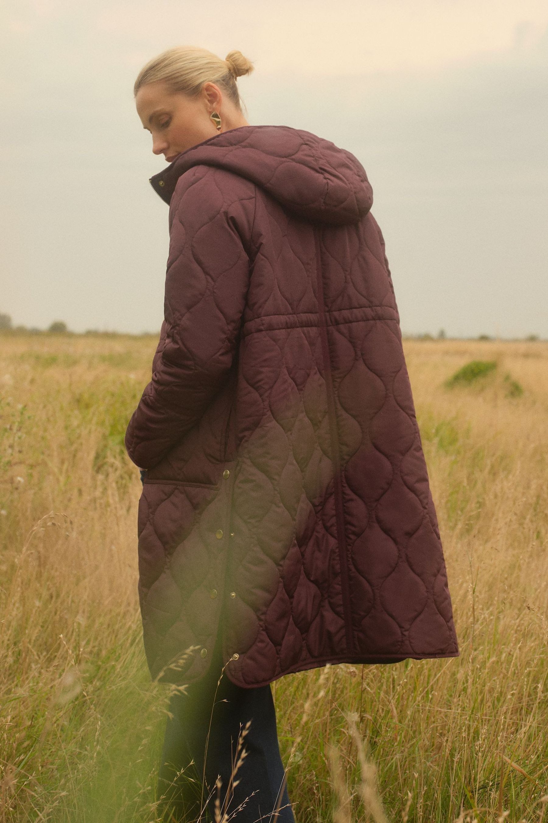 Love & Roses Steppmantel Love & Roses Leichter, mittellanger Steppmantel (1 günstig online kaufen