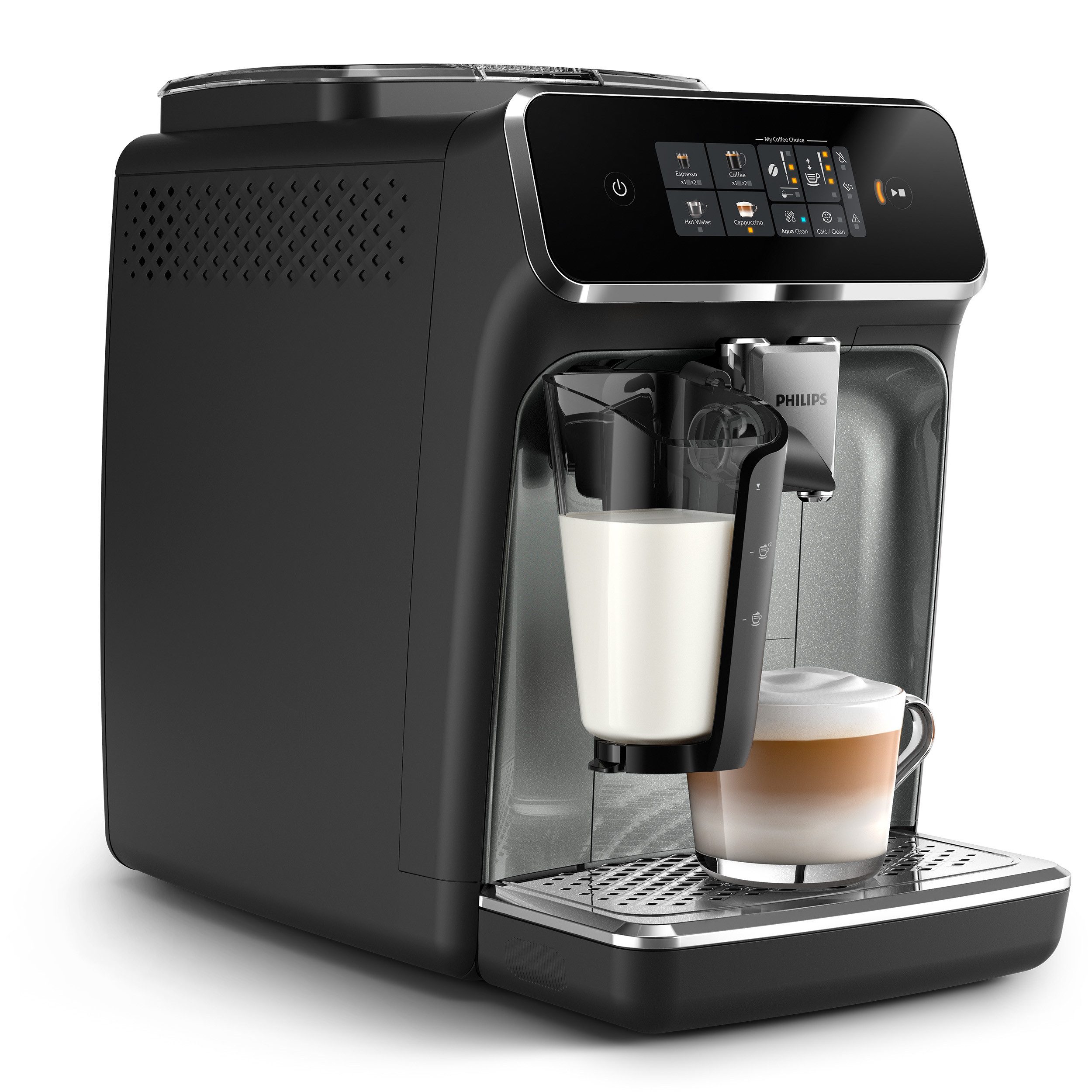 Philips Kaffeevollautomat EP2339/40 2300 Series, 4 Kaffeespezialitäten, mit LatteGo-Milchsystem
