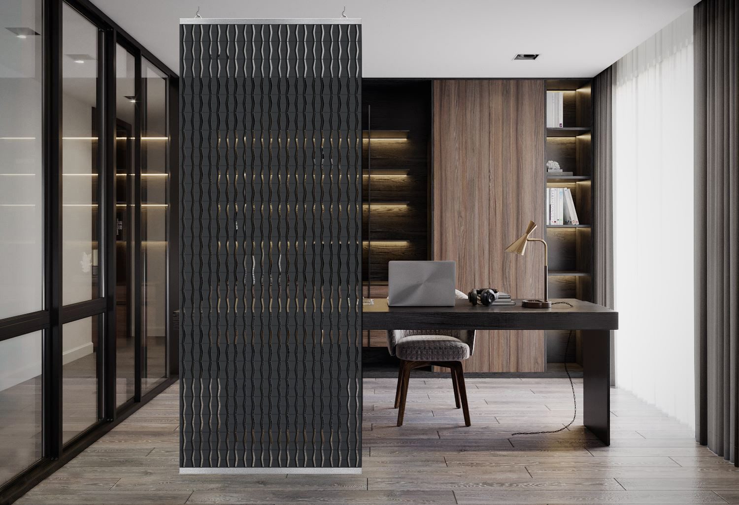 YourCasa Paravent Raumteiler hängend – Lichtdurchlässige Trennwand & Deko, günstig online kaufen