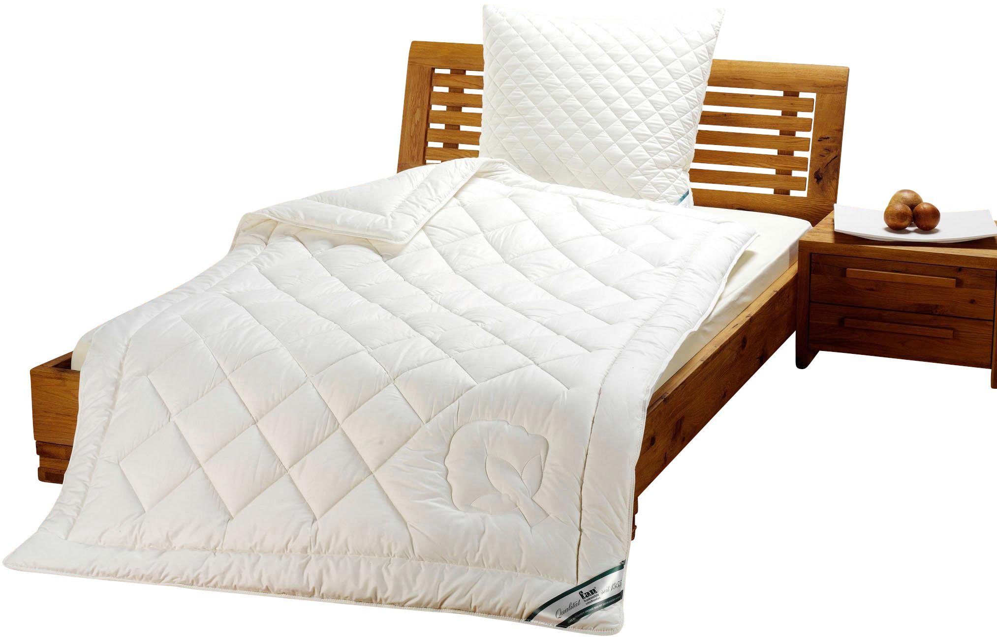 fan Baumwollbettdecke kbA Baumwolle, Füllung: 100% Baumwolle, Bezug: 100% Baumwolle