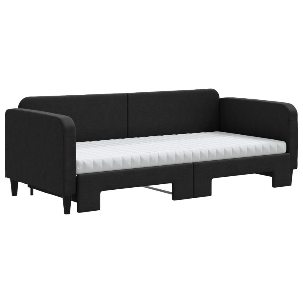 vidaXL Bett Tagesbett Ausziehbar mit Matratzen günstig online kaufen