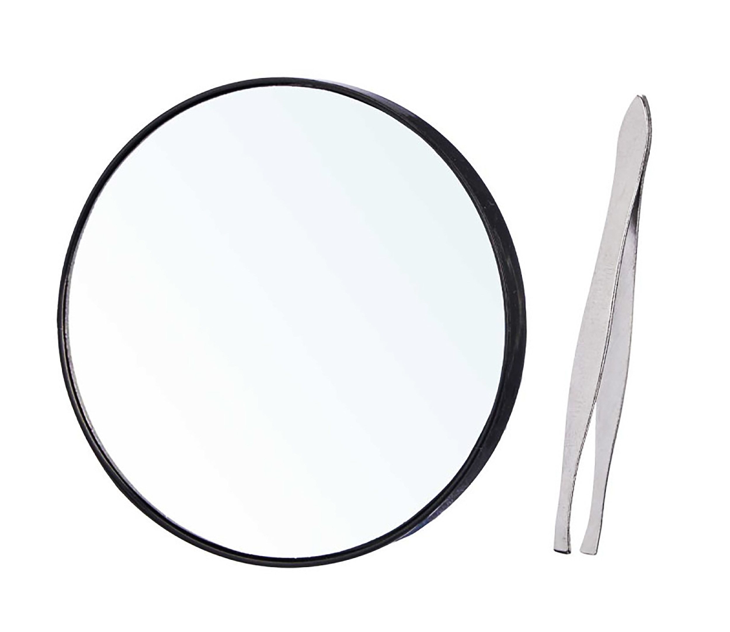 Berilo Kosmetikspiegel Berilo KOSMETIKSPIEGEL 5-Fach mit Pinzette 2x Saugna günstig online kaufen