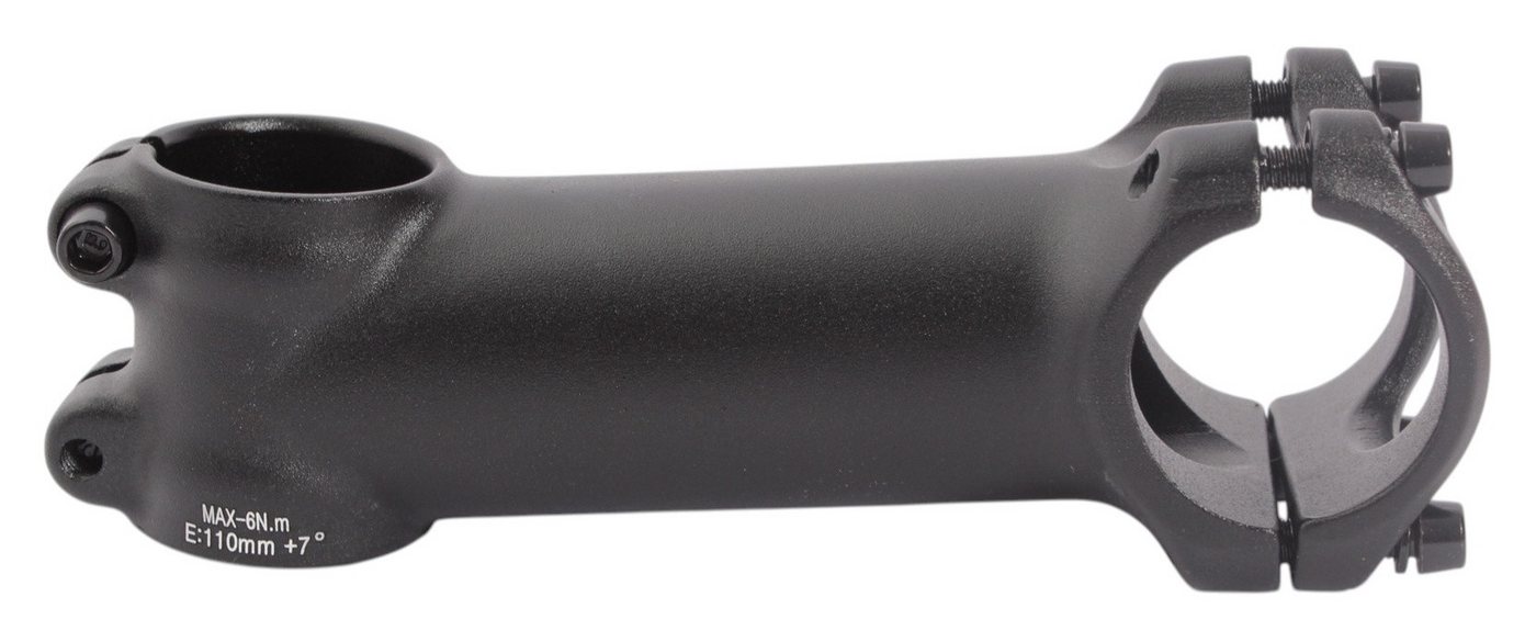 KHEbikes Lenkervorbau PRISM V2 MTB Vorbau Ahead 110 mm 7° 31,8 mm Schwarz