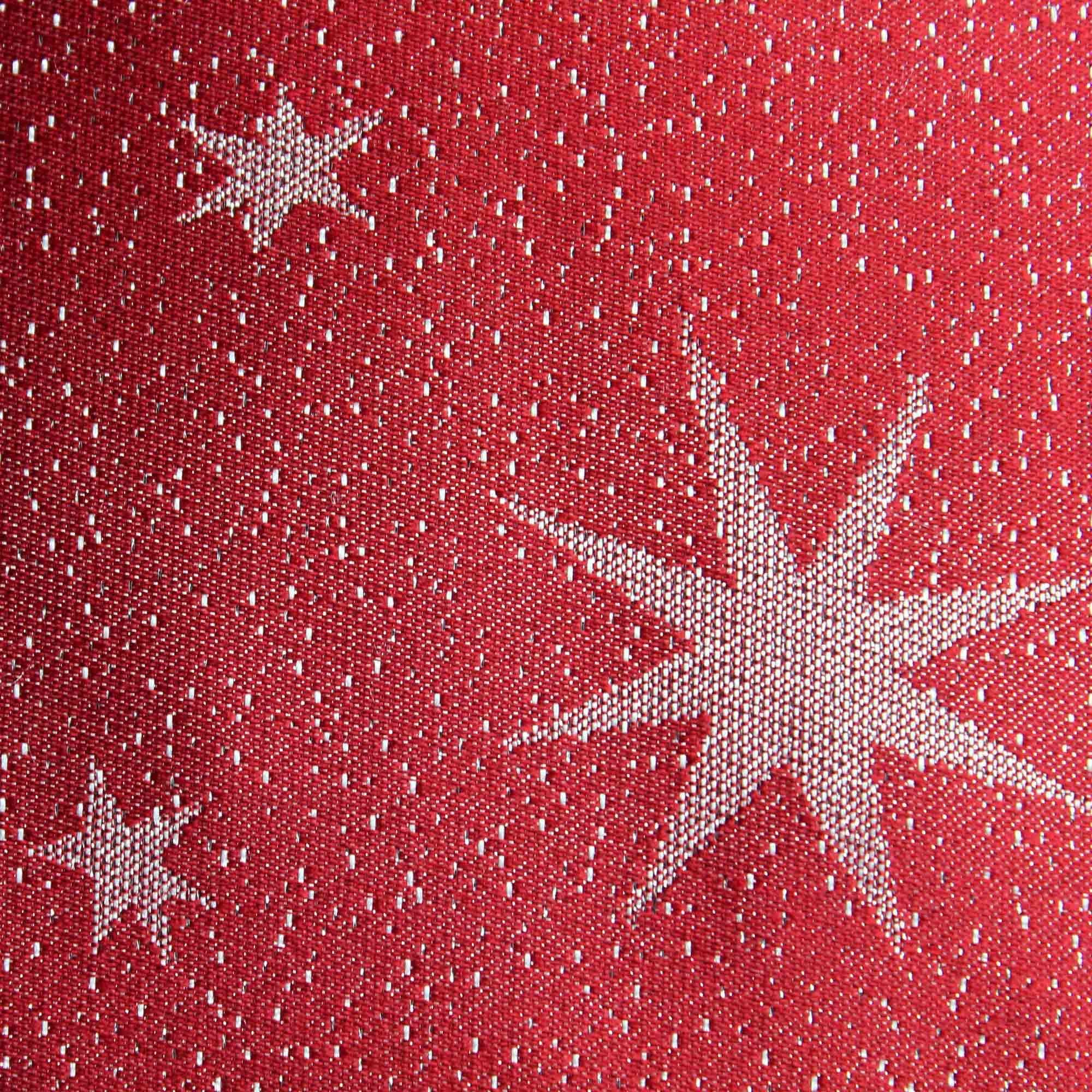 x 90 cm Sterne Deko Haus Tischdecke Weihnachten und Rot Tischdecke 90 Lurex Sterne, Lurex
