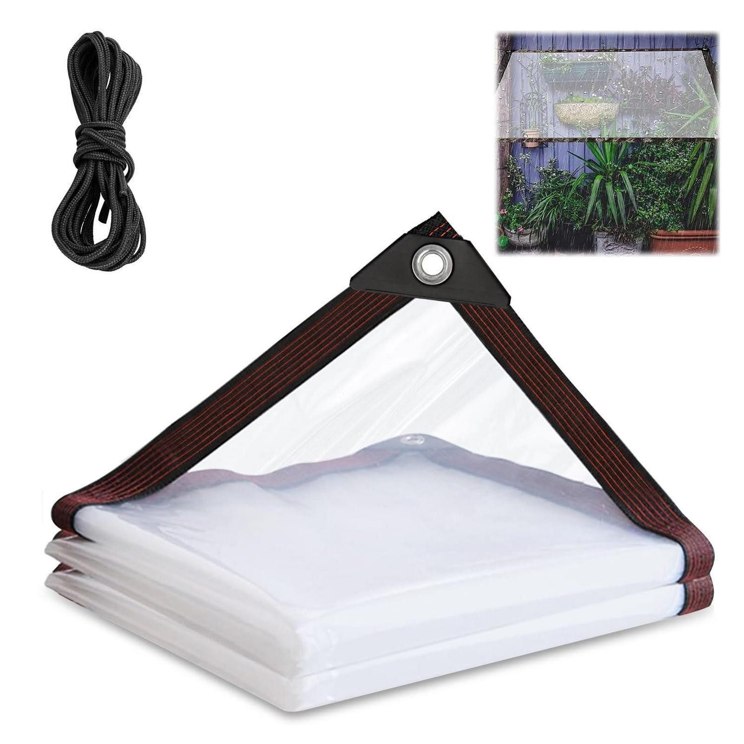 LuxusKollektion Schutzplane Garteniglu Transparent 1x2m (1-St)