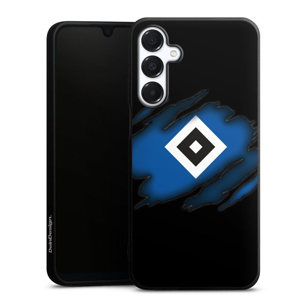 DeinDesign Handyhülle Hamburger SV HSV Offizielles Lizenzprodukt HSV Scratch, Samsung Galaxy A16 5G Silikon Hülle Premium Case Handy Schutzhülle