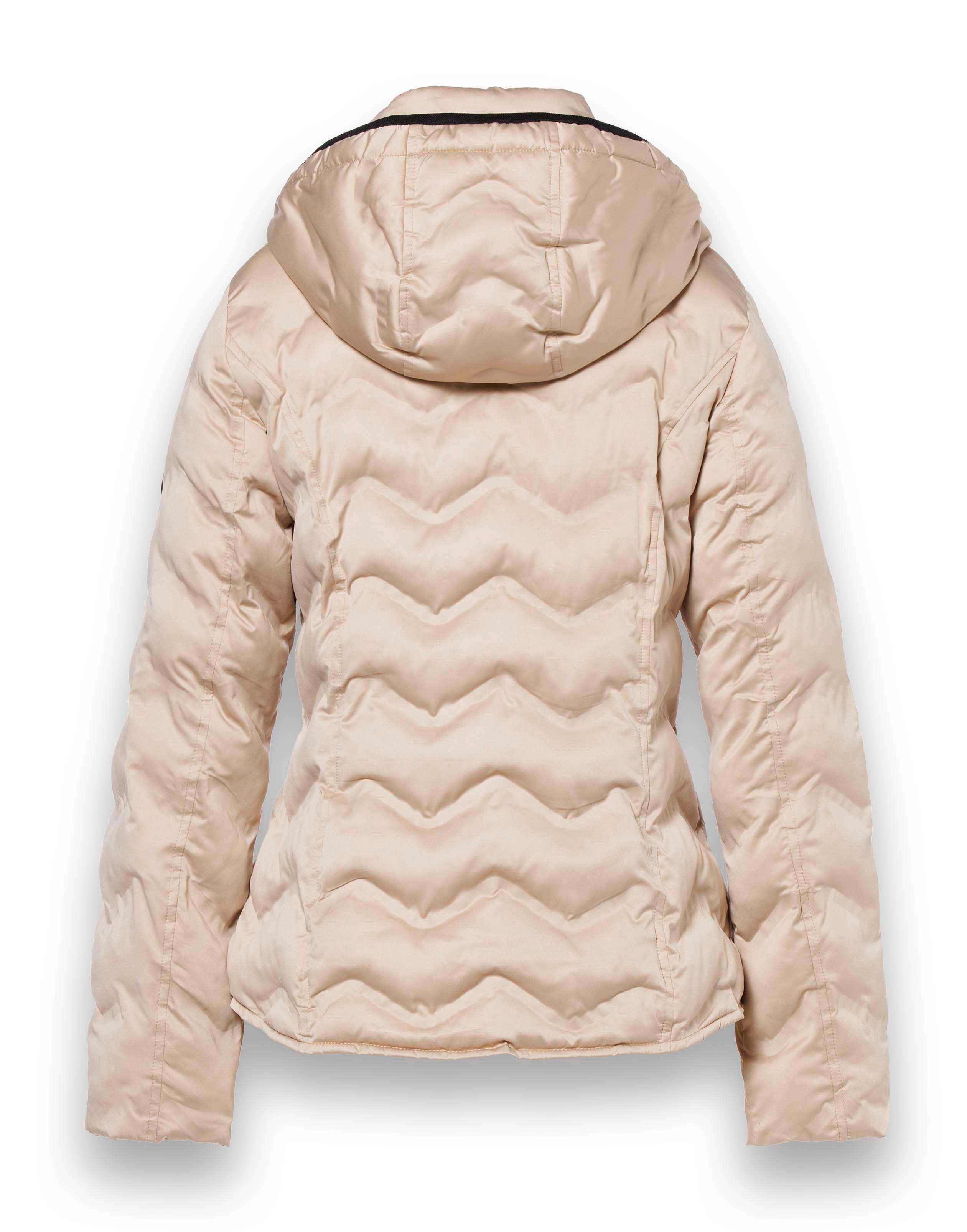 District Winterjacke Snowbird (mit Kapuze, wasserabweisend) cream Damen