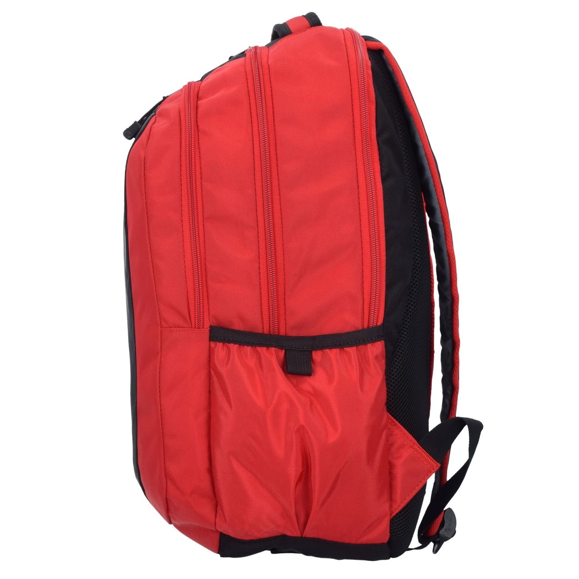 Polyester Groove, Urban red Tourister® Laptoprucksack American