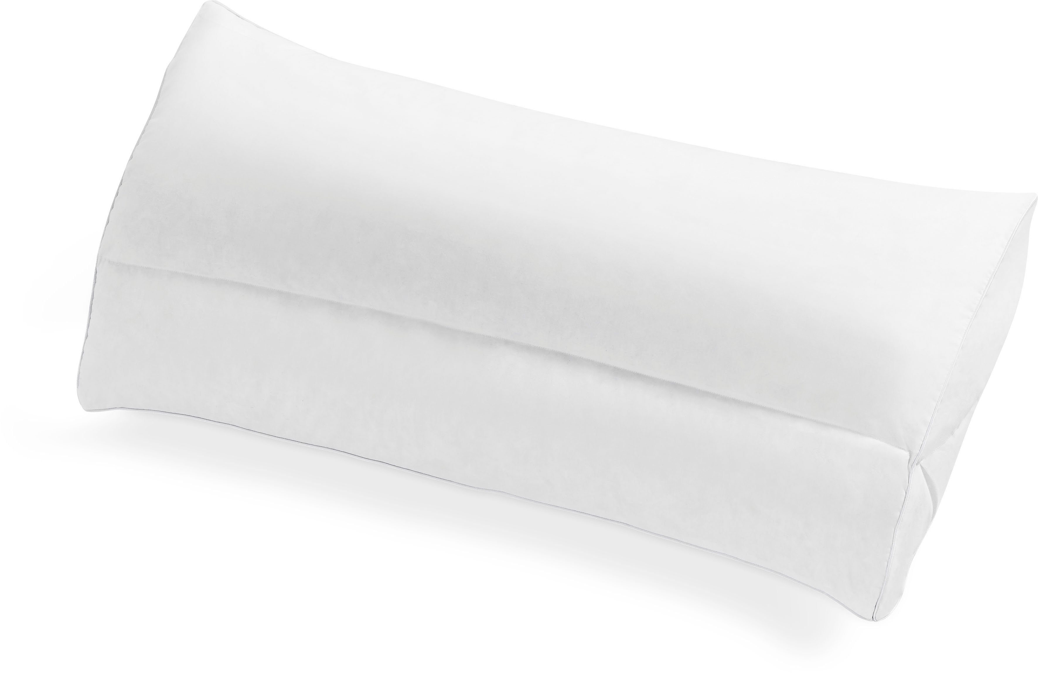 Haeussling Federkissen BodyPerfect ModernLine, Füllung: 70% Federn, 30% Daunen, Ideal für Bauchschläfer